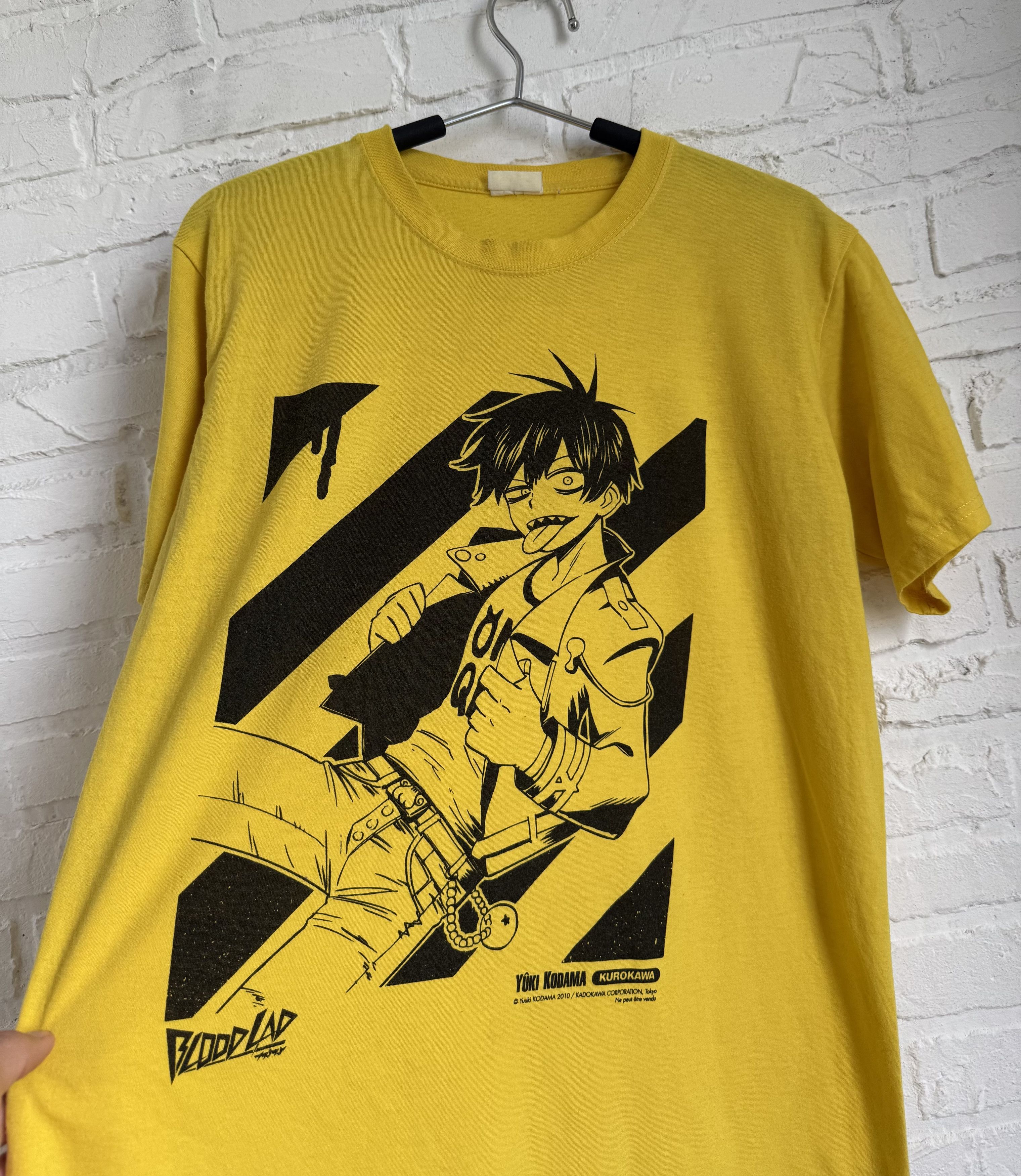 Cartoon Network Vintage 2010 Blood lad Yuki Kodama Anime manga t-shirt Size US M / EU 48-50 / 2 - 2 Thumbnail