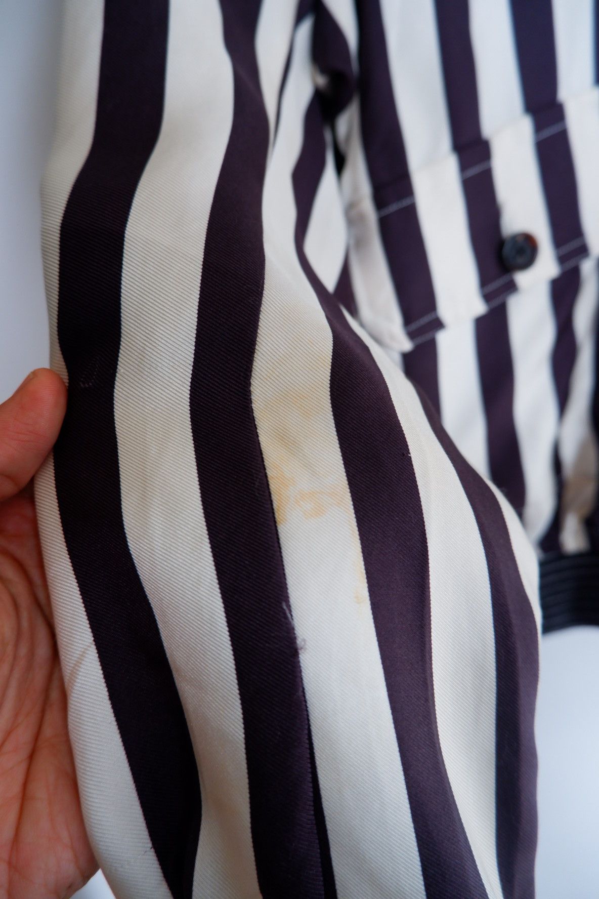 Haversack Haversack Stripes Silk Bomber Jacket Size US M / EU 48-50 / 2 - 9 Thumbnail
