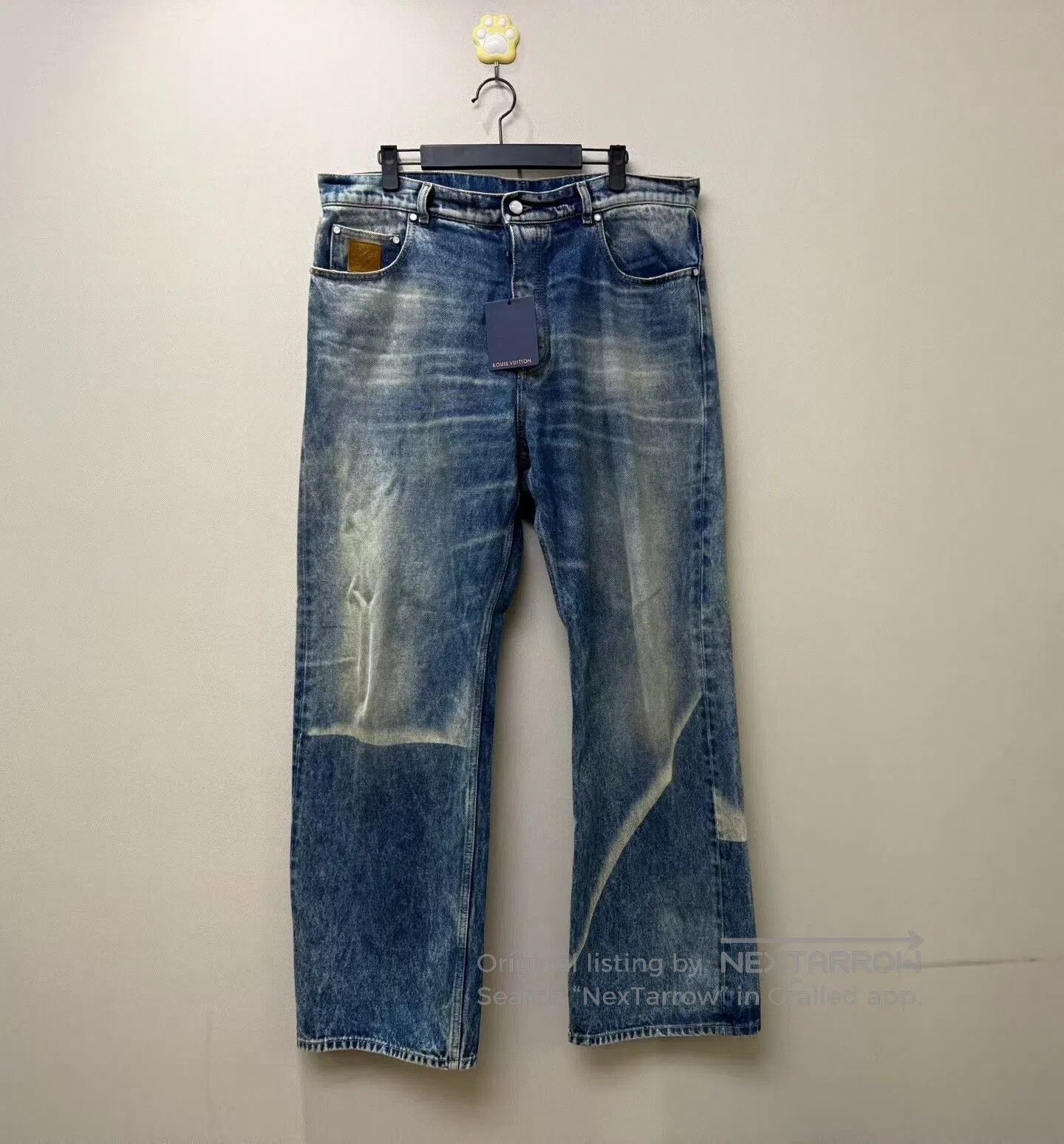 Louis Vuitton Louis Vuitton Blue Washed Sunset Faded Leather Patch Logo Size US 36 / EU 52 - 1 Thumbnail