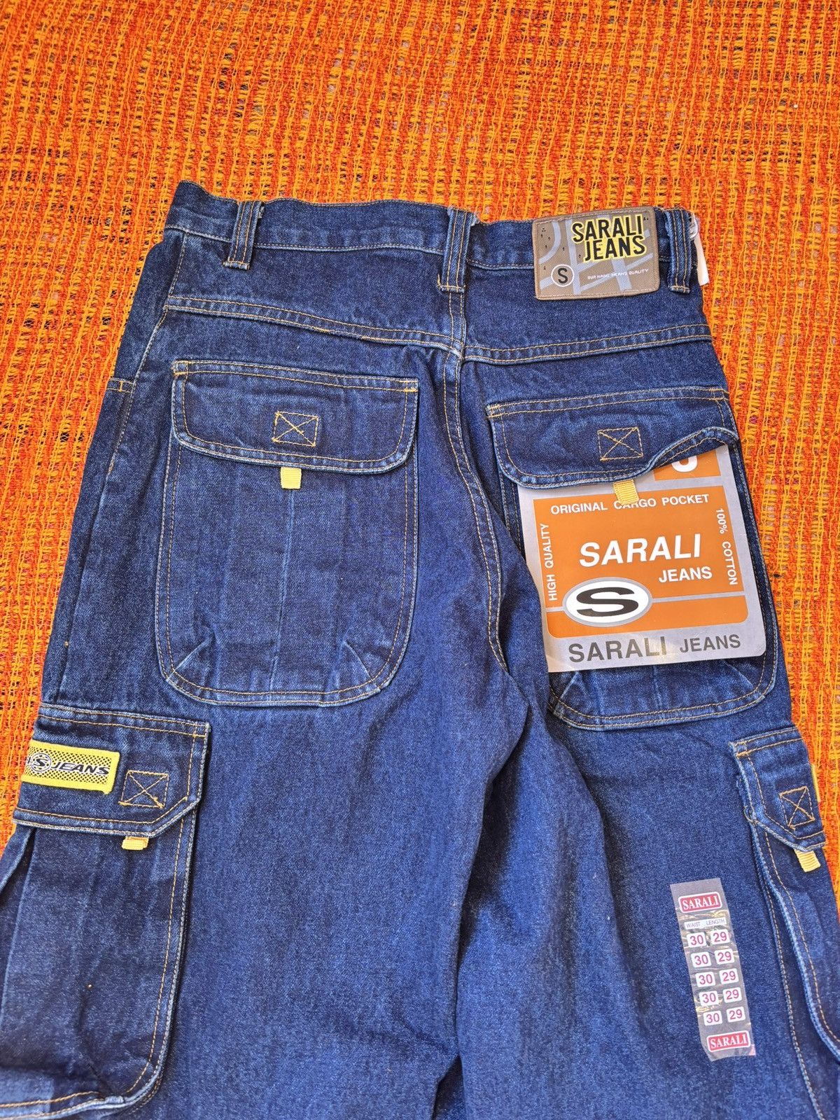 Other Crazy Vintage Y2K Sarali Baggy multi cargo jeans Size US 30 / EU 46 - 5 Thumbnail