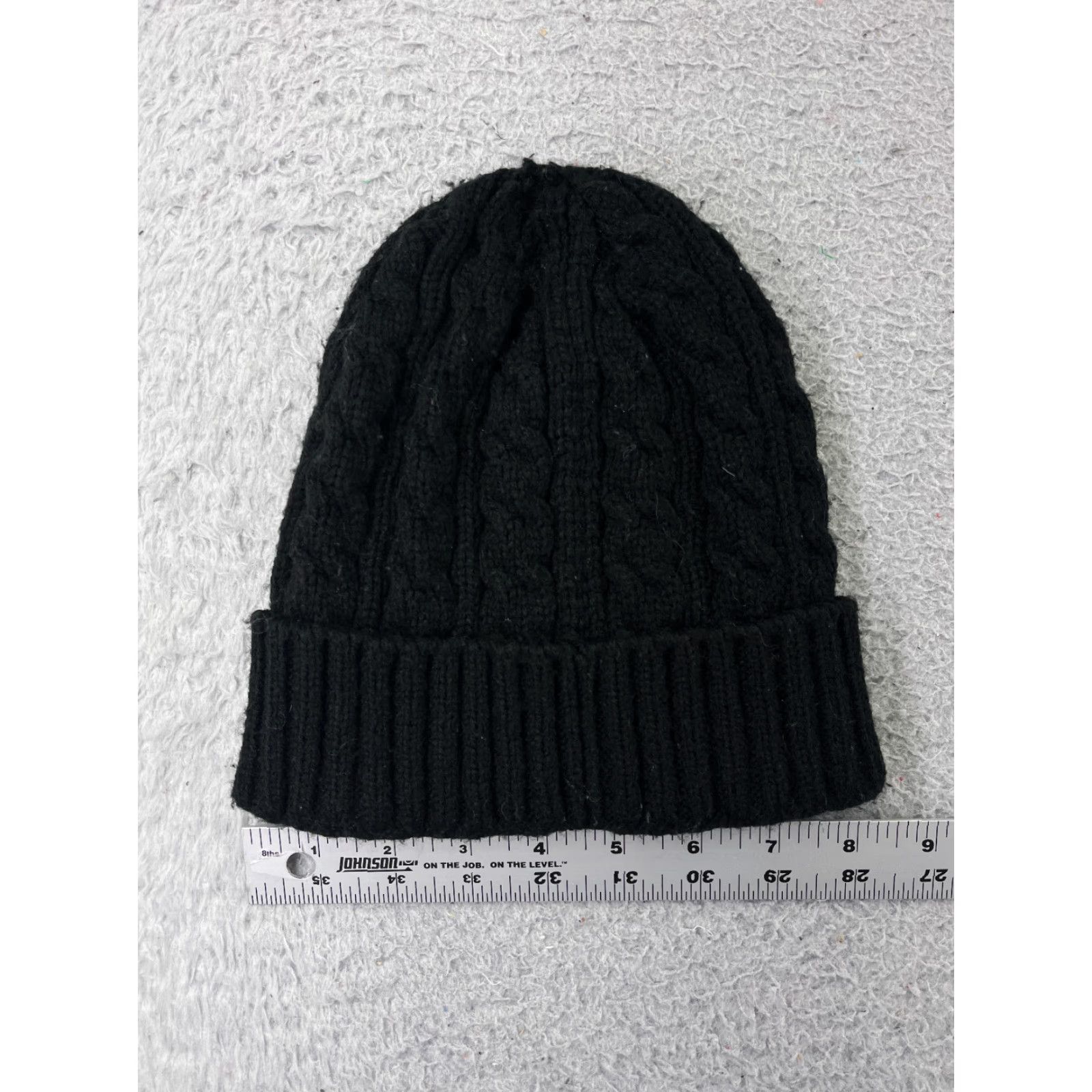 Imperial VINTAGE none? Imperial Motion Beanie Hat Adult One Size Black Acrylic Knit Ski Snow Logo Beanie Mens Womens Unisex 90s Winter Cap Size ONE SIZE - 3 Thumbnail