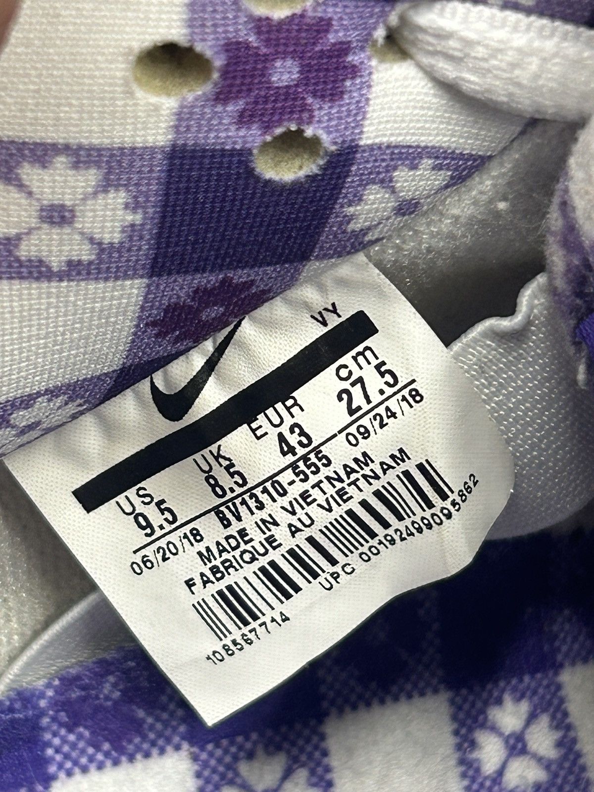 Nike Nike SB Dunk Low Concepts Purple Lobster Size US 9.5 / EU 42-43 - 7 Thumbnail