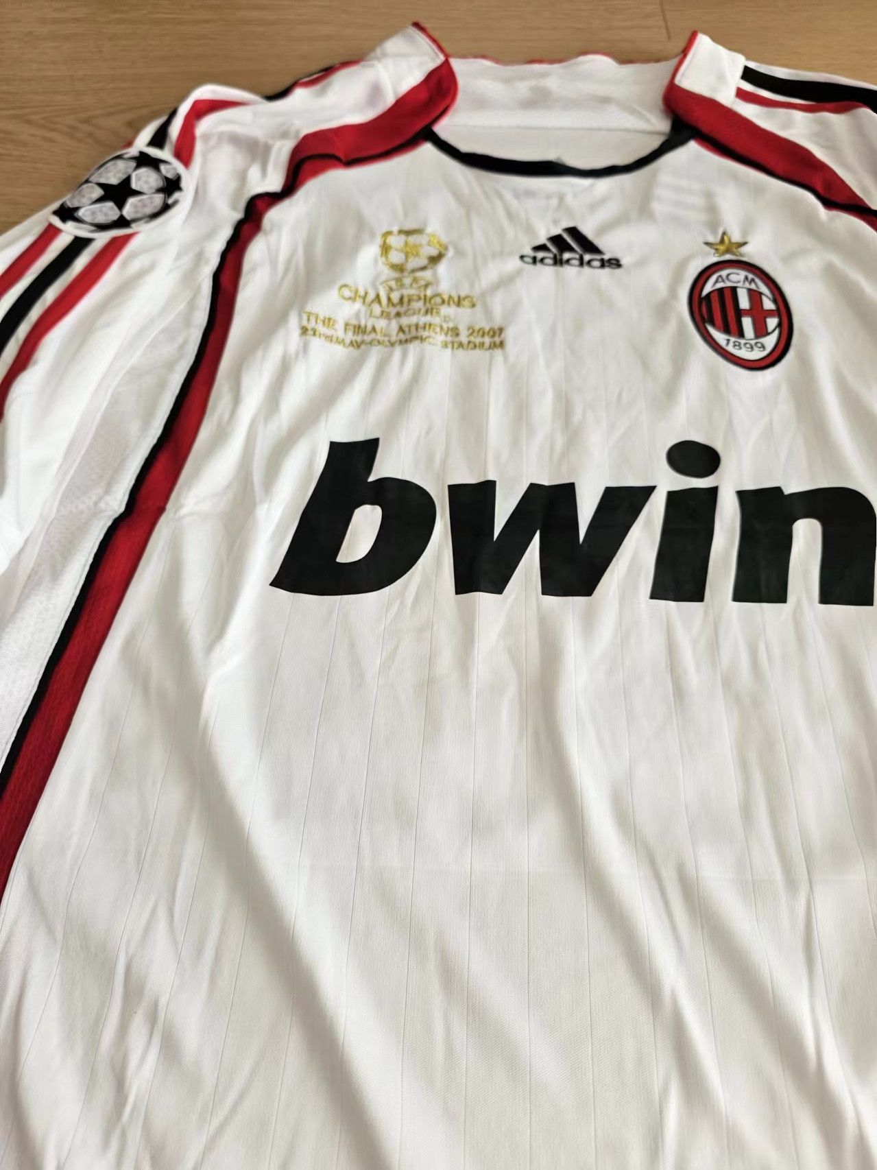 Other 2006 07 AC Milan 22 Kaka Jersey Longsleeve Size US M / EU 48-50 / 2 - 4 Thumbnail