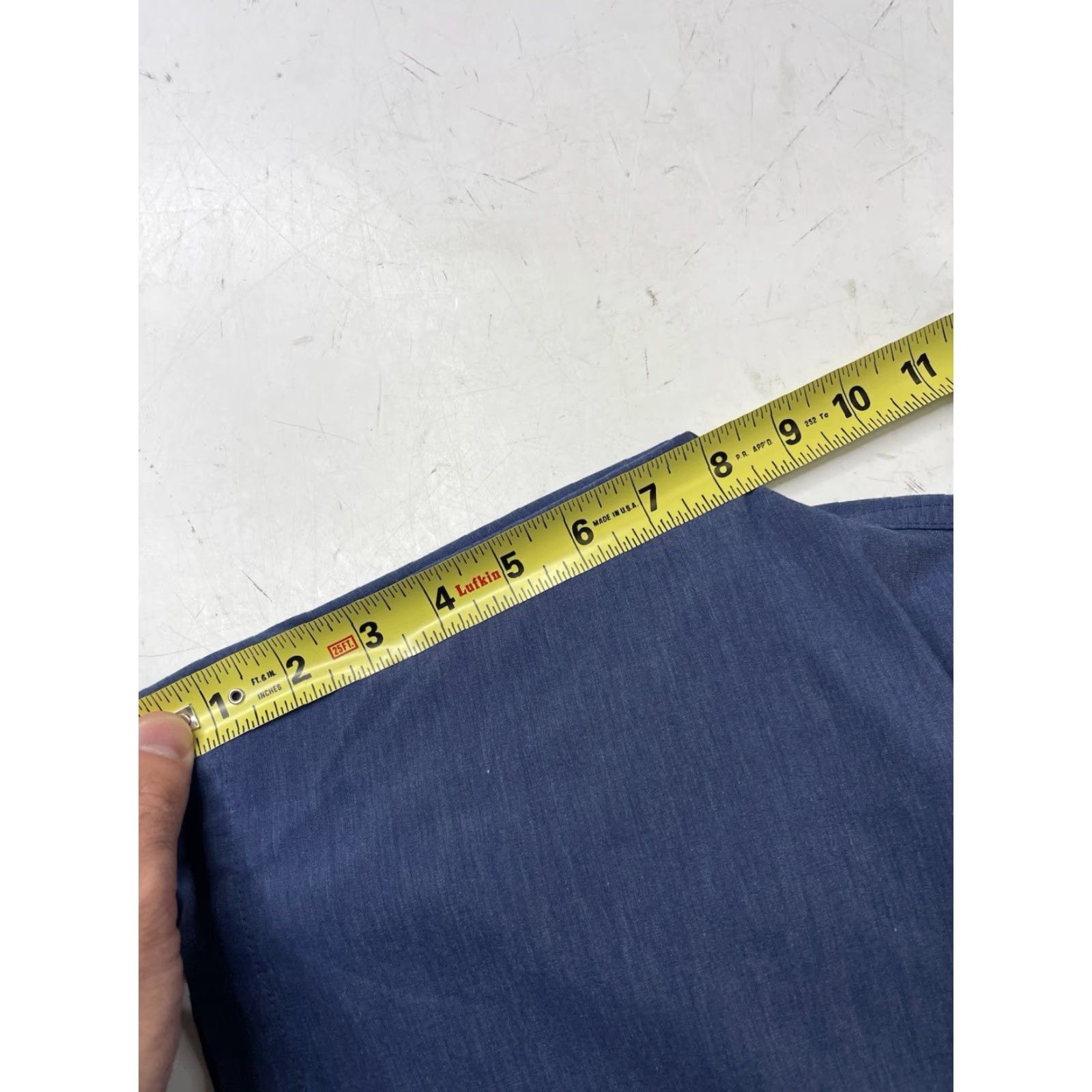 Faherty Faherty Shorts Mens XS Blue Athletic Lined Moisture Wicking Pockets Quick Dry Drawstring Lightweight Easy Care Size US 27 - 7 Thumbnail