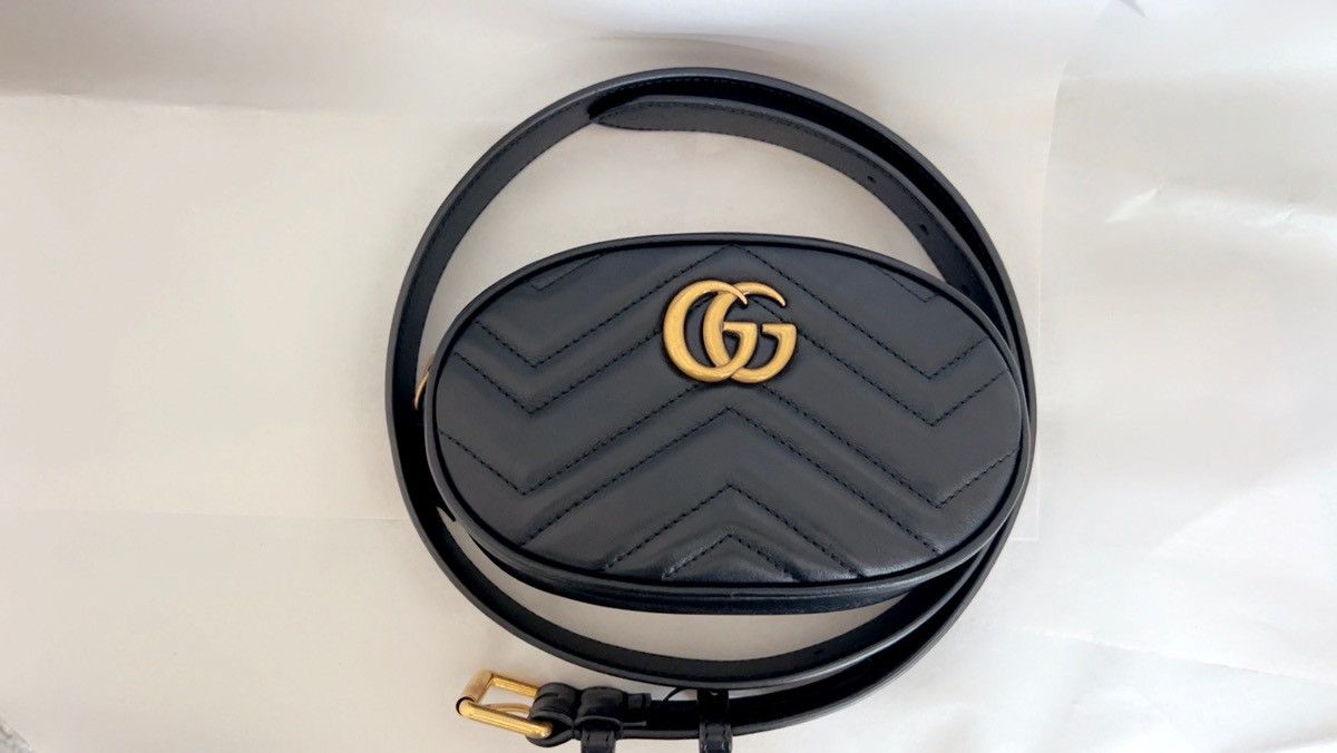 Gucci Title: Gucci GG Marmont 2.0 Matelassé Leather Belt Bag Size ONE SIZE - 2 Thumbnail
