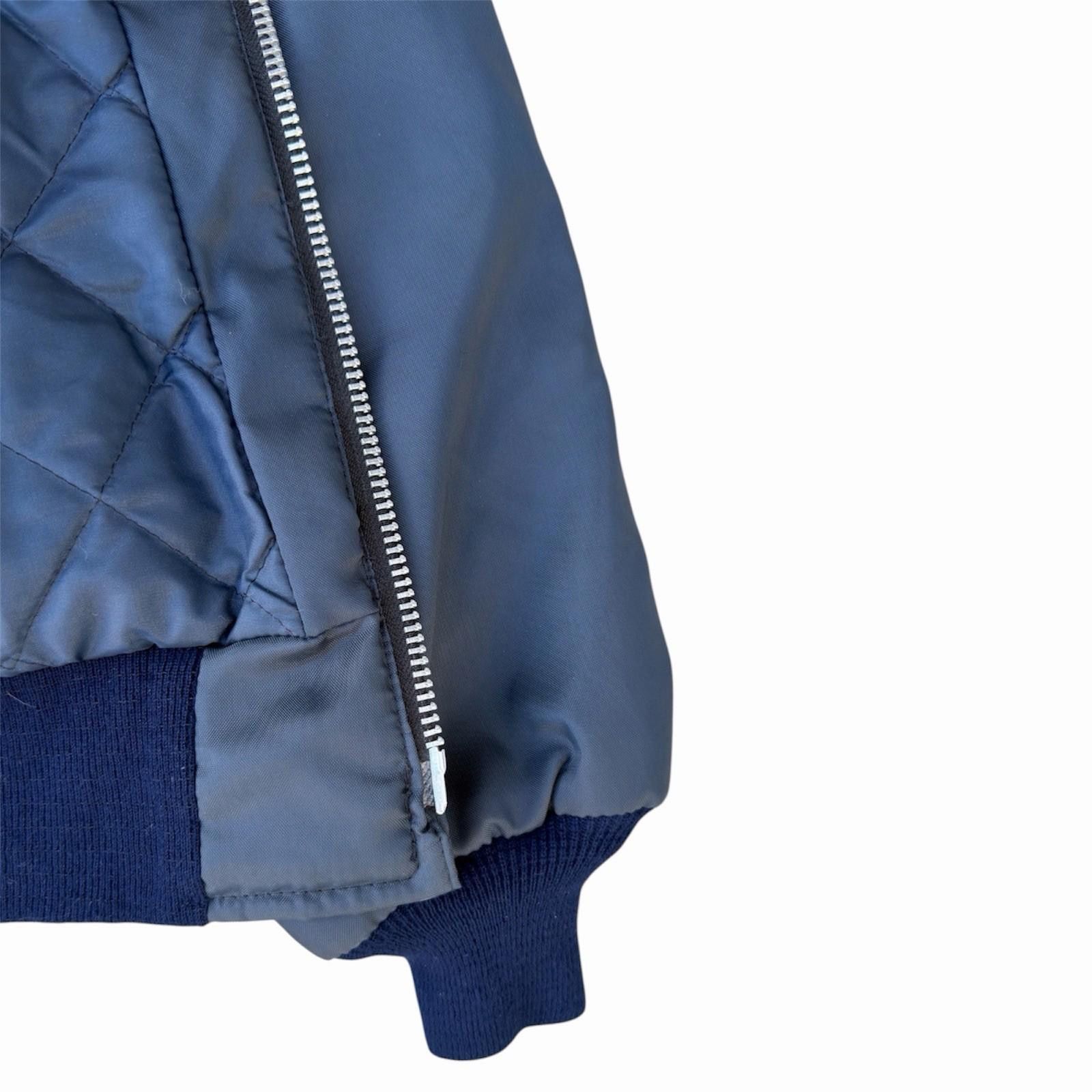 Other Flight Jacket Outer Shell Quilted Liner Blue Nylon Small Size US L / EU 52-54 / 3 - 7 Thumbnail