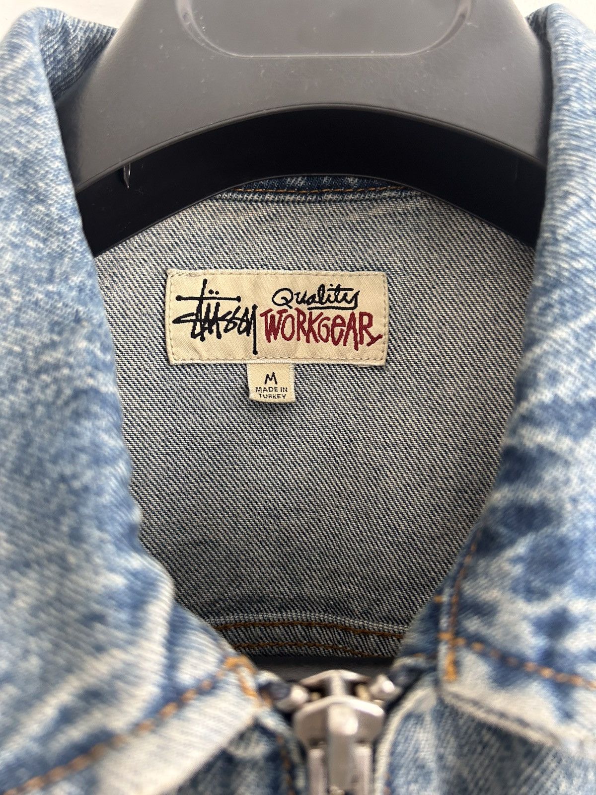 Stussy Stussy denim work jacket Size US M / EU 48-50 / 2 - 3 Thumbnail