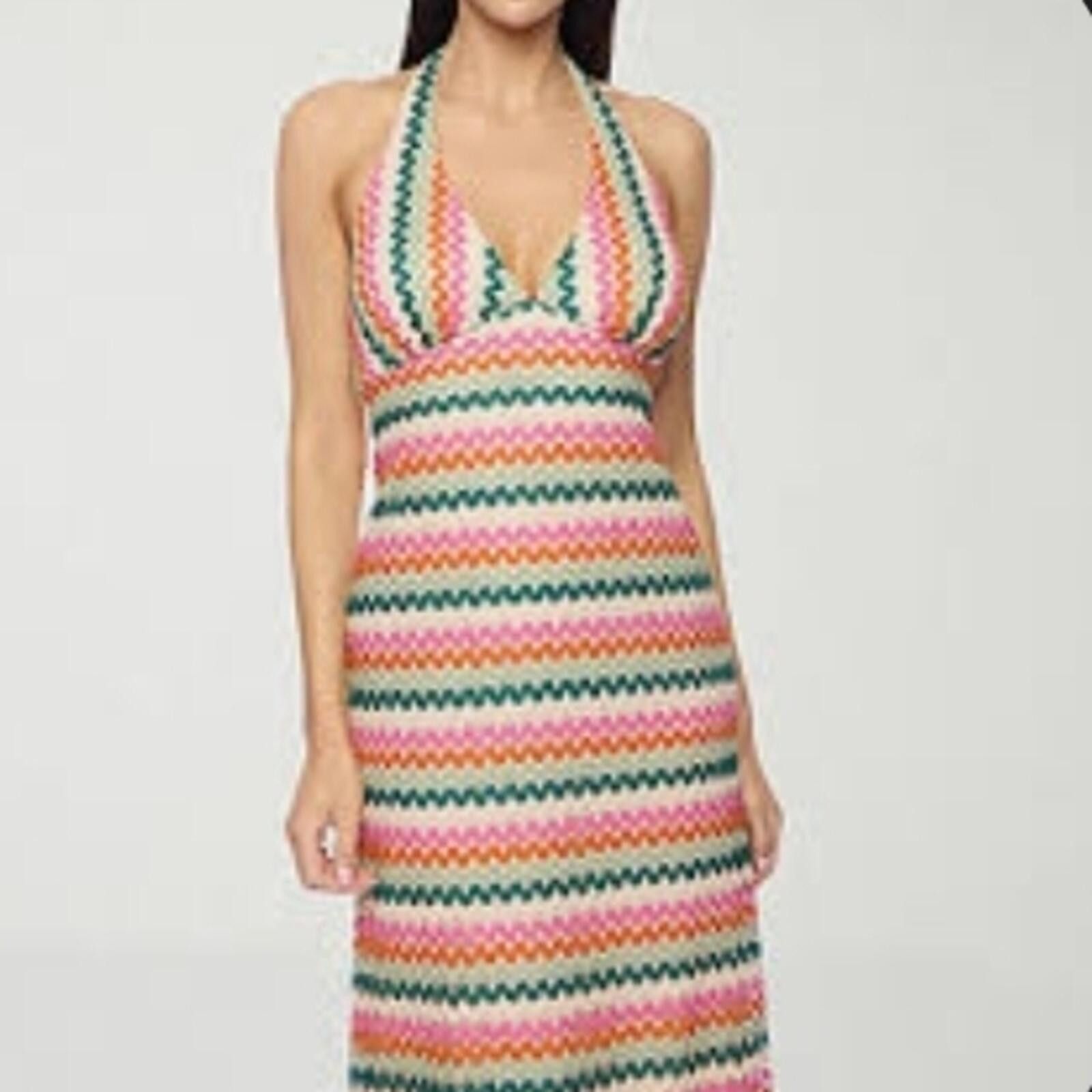 Other Premier Amour Multicolor Lace Dress NWT Chevron Sz XL Size XL / US 12-14 / IT 48-50 - 3 Thumbnail
