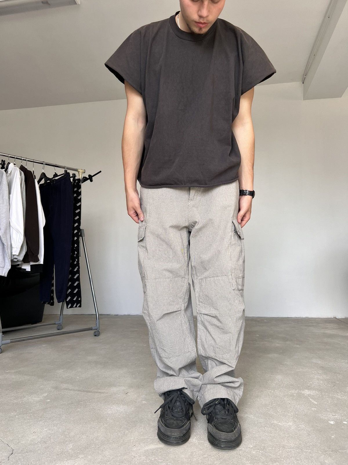Carhartt × Carhartt Wip × Vintage Vintage Carhartt Cargo Pants Baggy Size US 32 / EU 48 - 3 Thumbnail