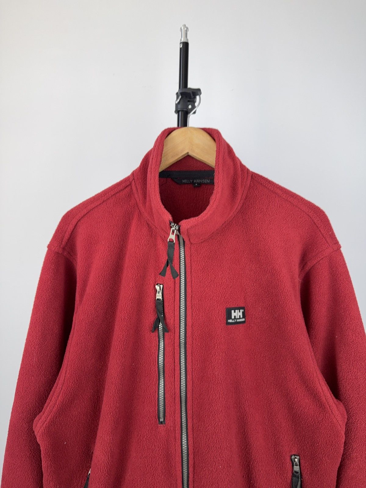 Helly Hansen × Vintage Vintage 90's Helly Hansen Fleece Sherpa Zip Jacket Size US L / EU 52-54 / 3 - 2 Thumbnail