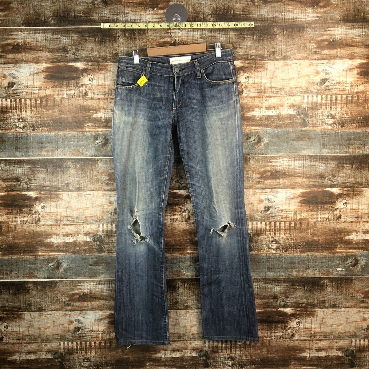 Paper Denim & Cloth DL Paper Denim & Cloth Blue Denim Pants #C256 Size US 27 - 1 Thumbnail