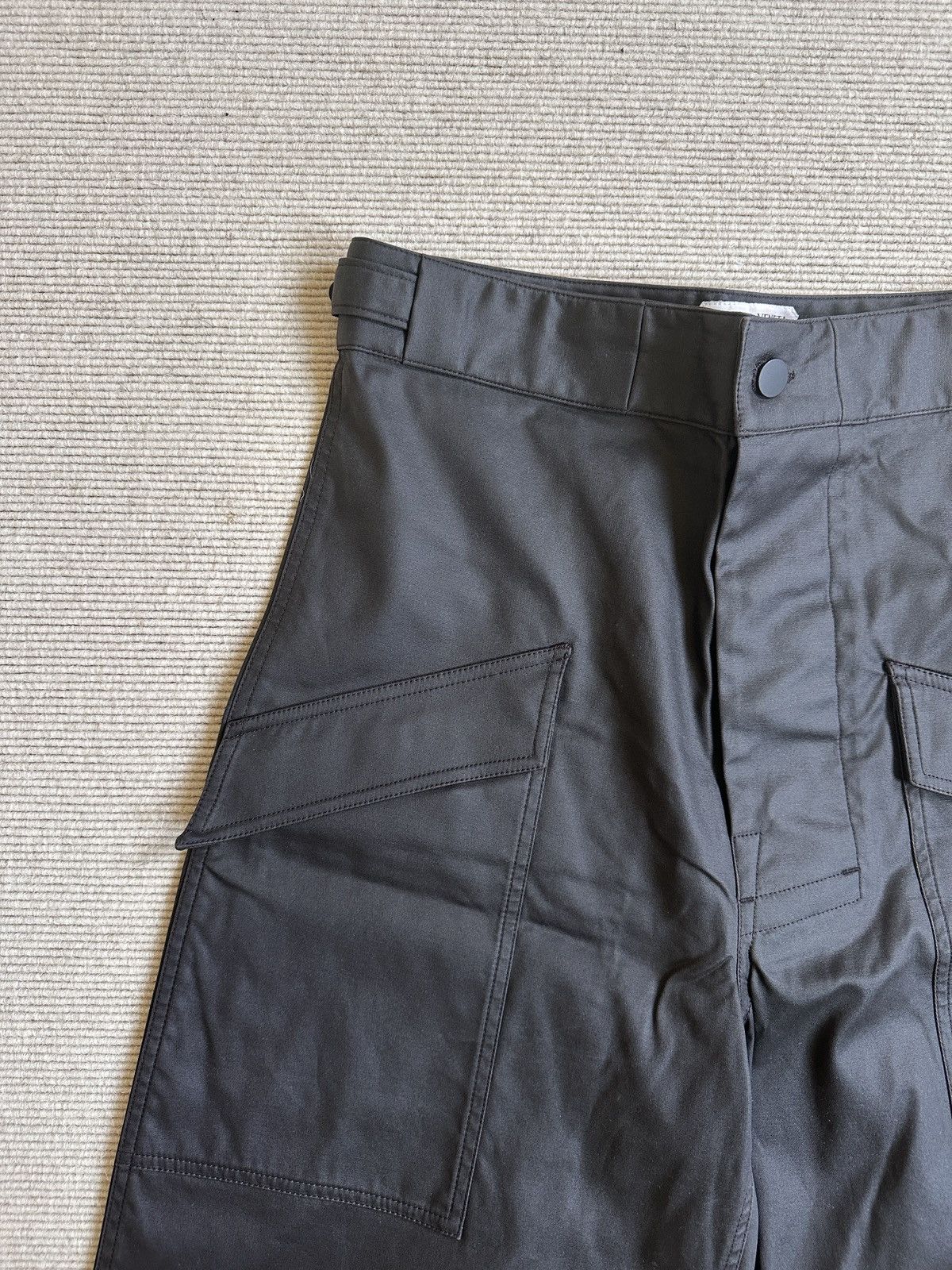 Bottega Veneta BOTTEGA VENETA Brown Coated Cotton Trousers FW20 Size 46 Size US 30 / EU 46 - 4 Thumbnail