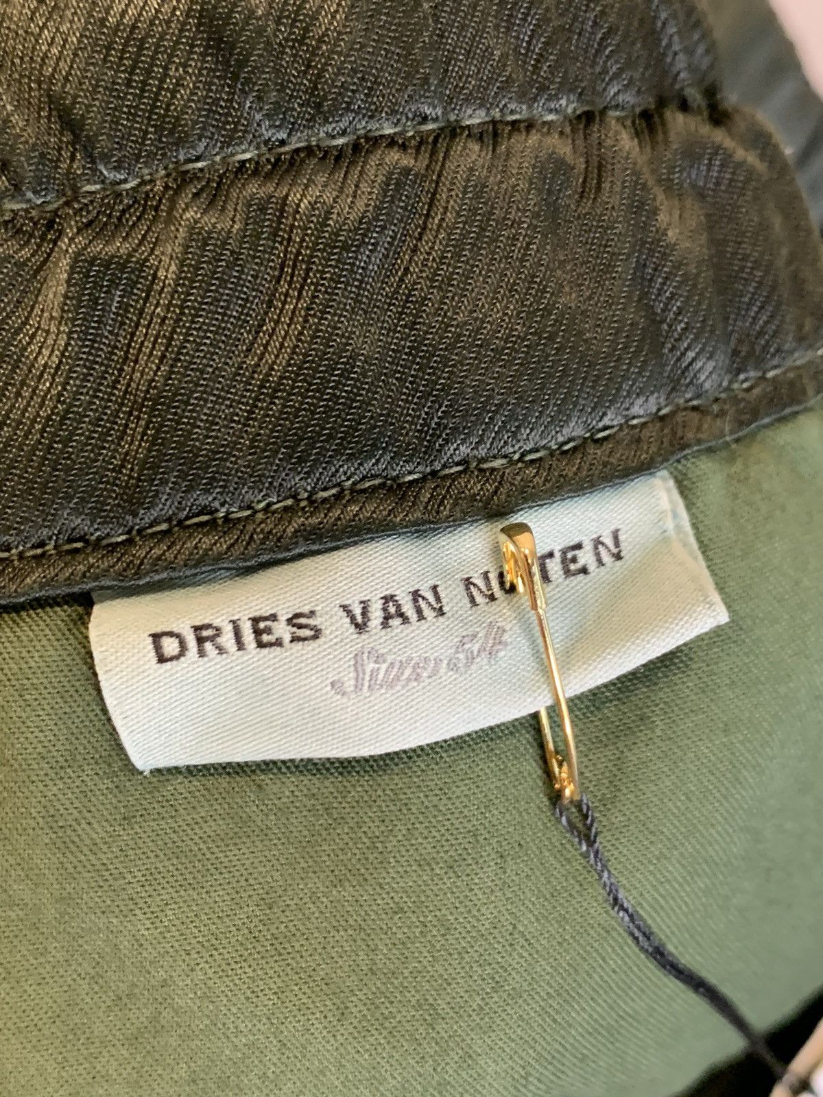 Designer × Dries Van Noten *RARE* New Dries Van Noten Cupro Silk Casual Lounge Pants Size US 36 / EU 52 - 7 Thumbnail