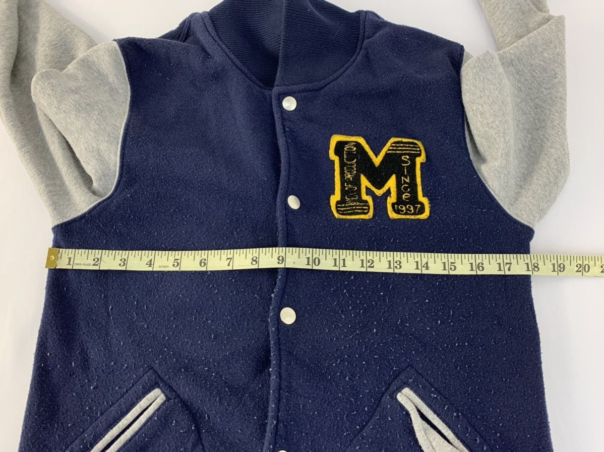 Japanese Brand Hype Avail Jean Avant Garde Simple Varsity Jacket Size M / US 6-8 / IT 42-44 - 9 Thumbnail