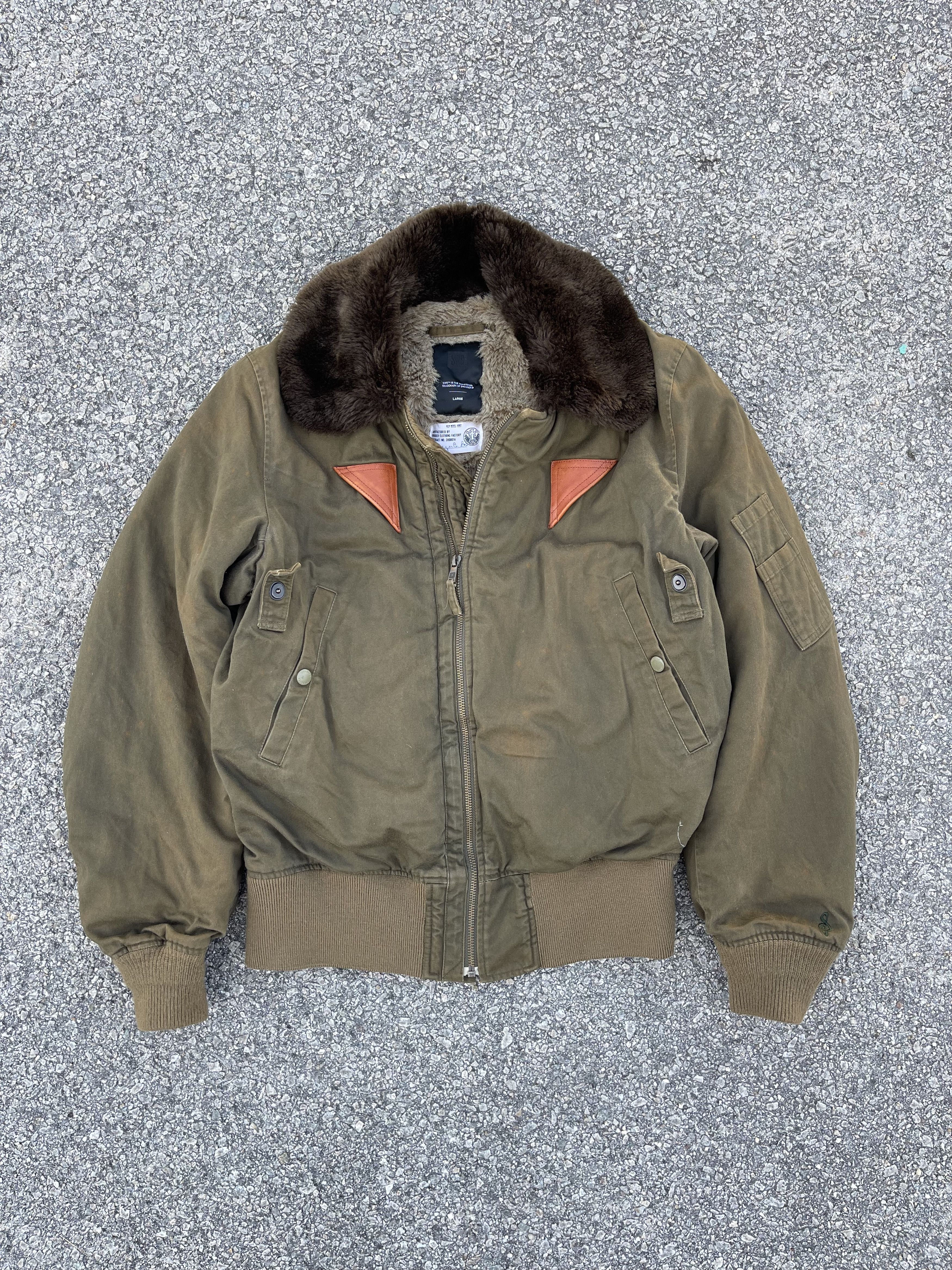 Japanese Brand × Swagger Bomber Sherpa Shearling Jacket Size US L / EU 52-54 / 3 - 2 Thumbnail