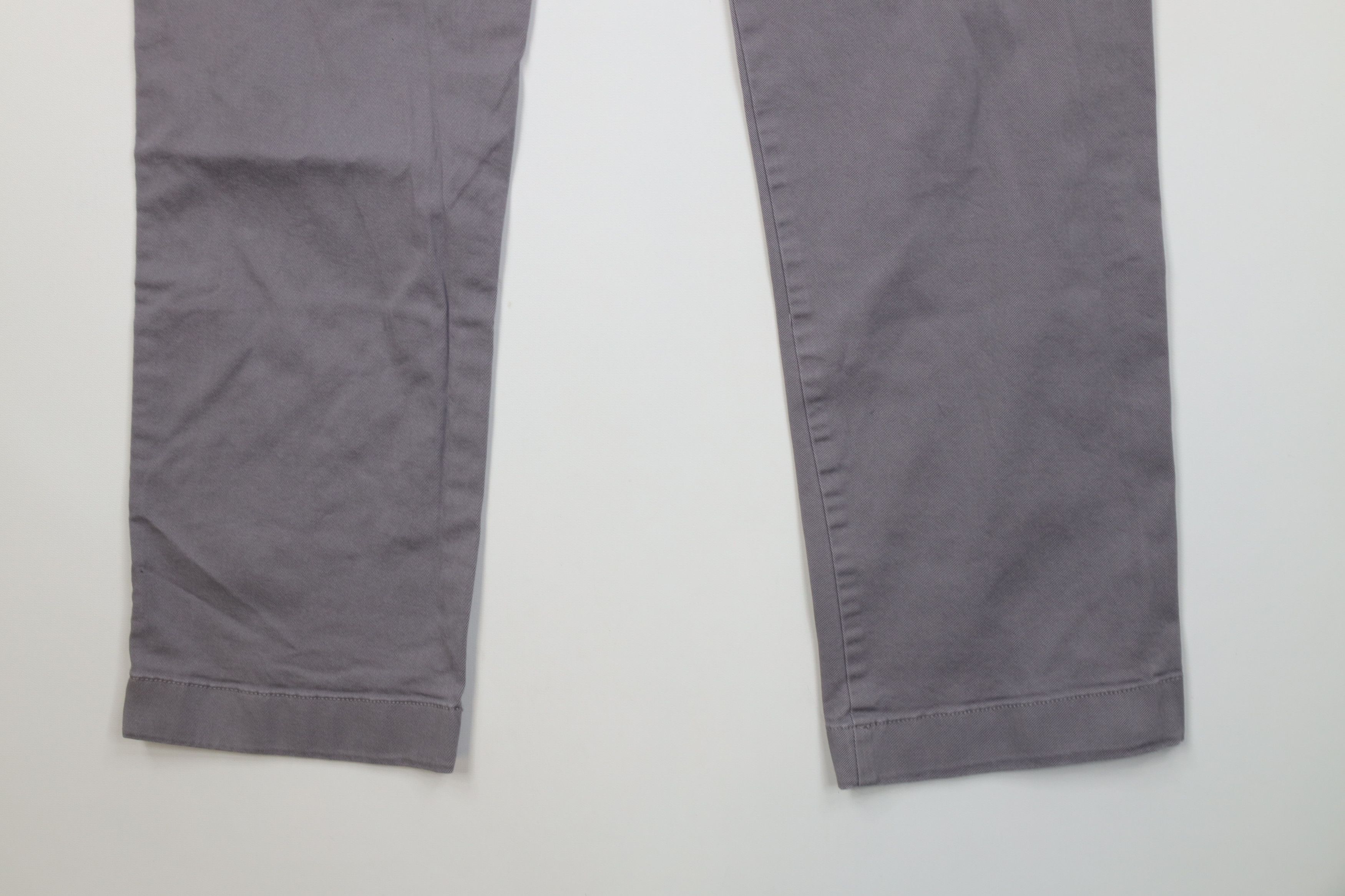 J.Crew J Crew Faded Flex Straight Leg Chino Pants Trousers Gray Size US 33 - 10 Thumbnail