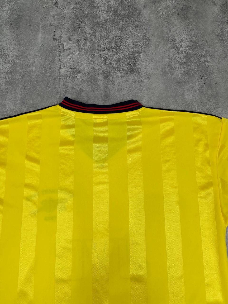 Other Arsenal Heritage Men Away Football Jersey JVC 1985 Yellow Size US M / EU 48-50 / 2 - 7 Thumbnail