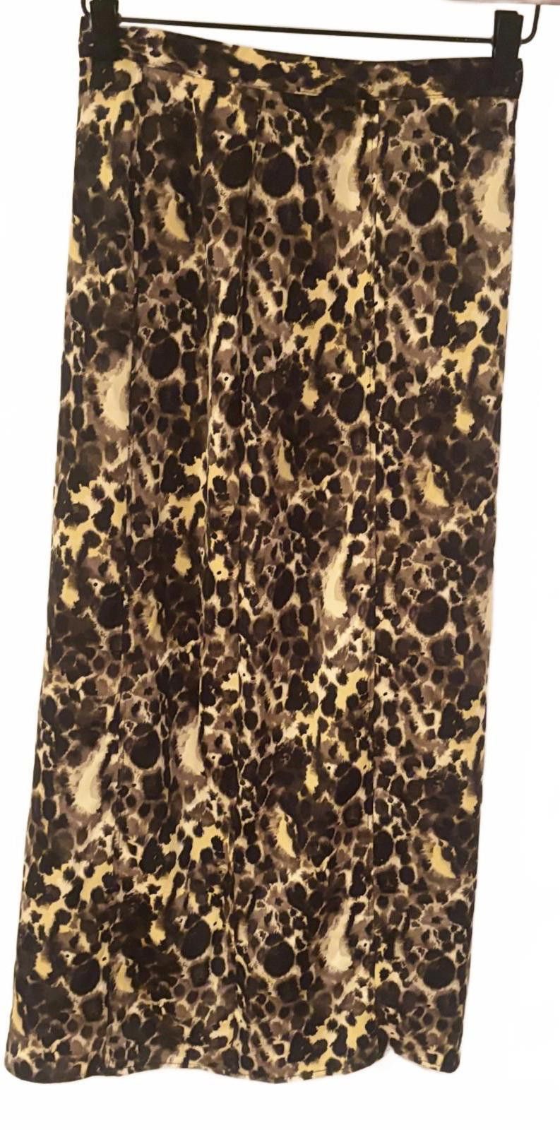 Urban Outfitters Urban Outfitters Leopard Print Maxi Skirt Size 26" / US 2 / IT 38 - 2 Thumbnail