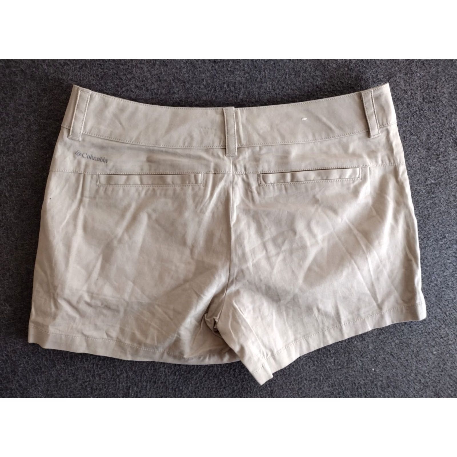 Vintage VINTAGE Columbia Shorts Women’s 8 Tan Chino Cotton Slash Pocket Casual Size 30" / US 8 / IT 44 - 2 Thumbnail