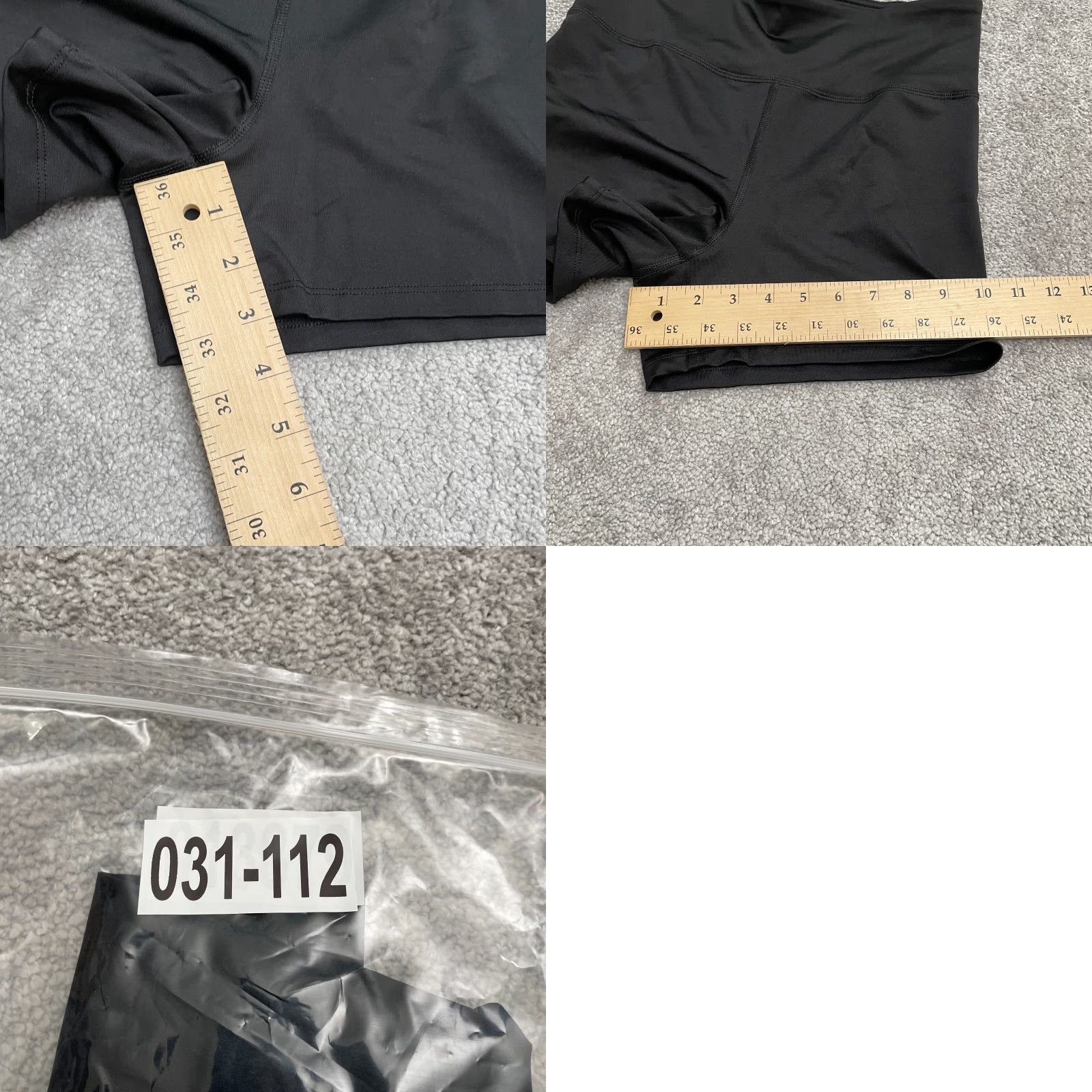 Forever 21 Forever 21 Biker Compression Shorts Womens L Black Active Stretch Athletic Size 36" / US 14 / IT 50 - 8 Thumbnail