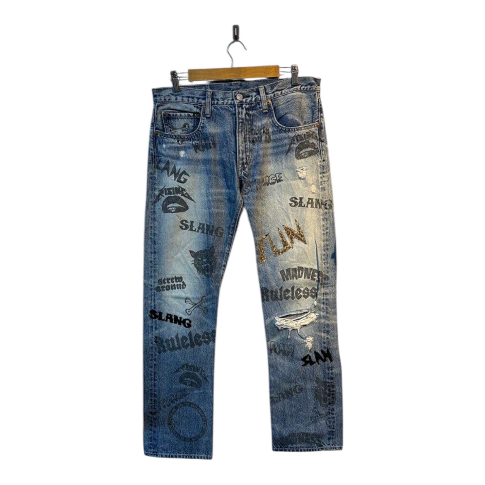 Japanese Brand Vintage Rna Jeans Size US 32 / EU 48 - 1 Thumbnail