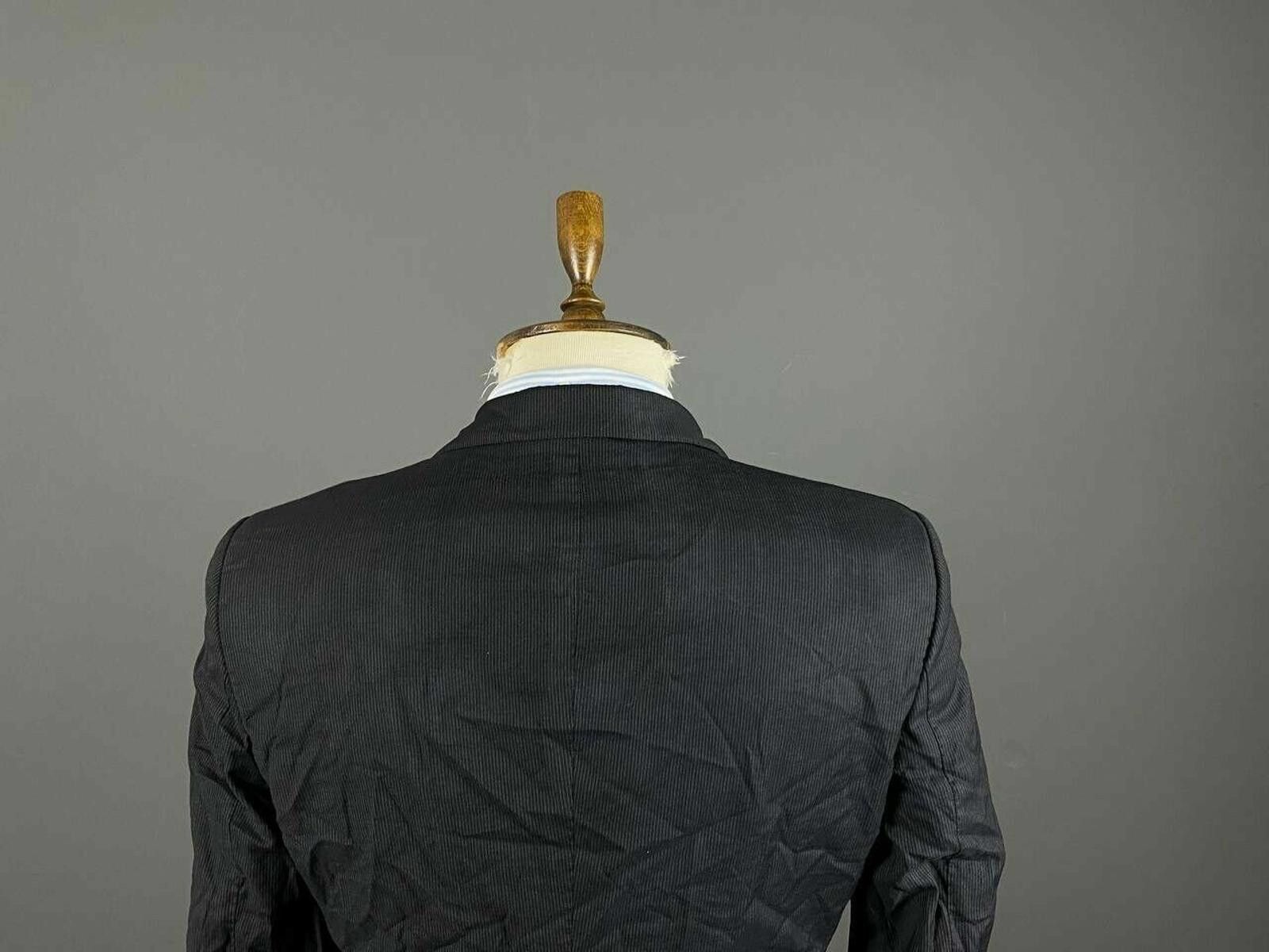 Giorgio Armani Men Vintage Giorgio Armani Wool Black 2 Button Blazer Jacket Size M / US 6-8 / IT 42-44 - 7 Thumbnail
