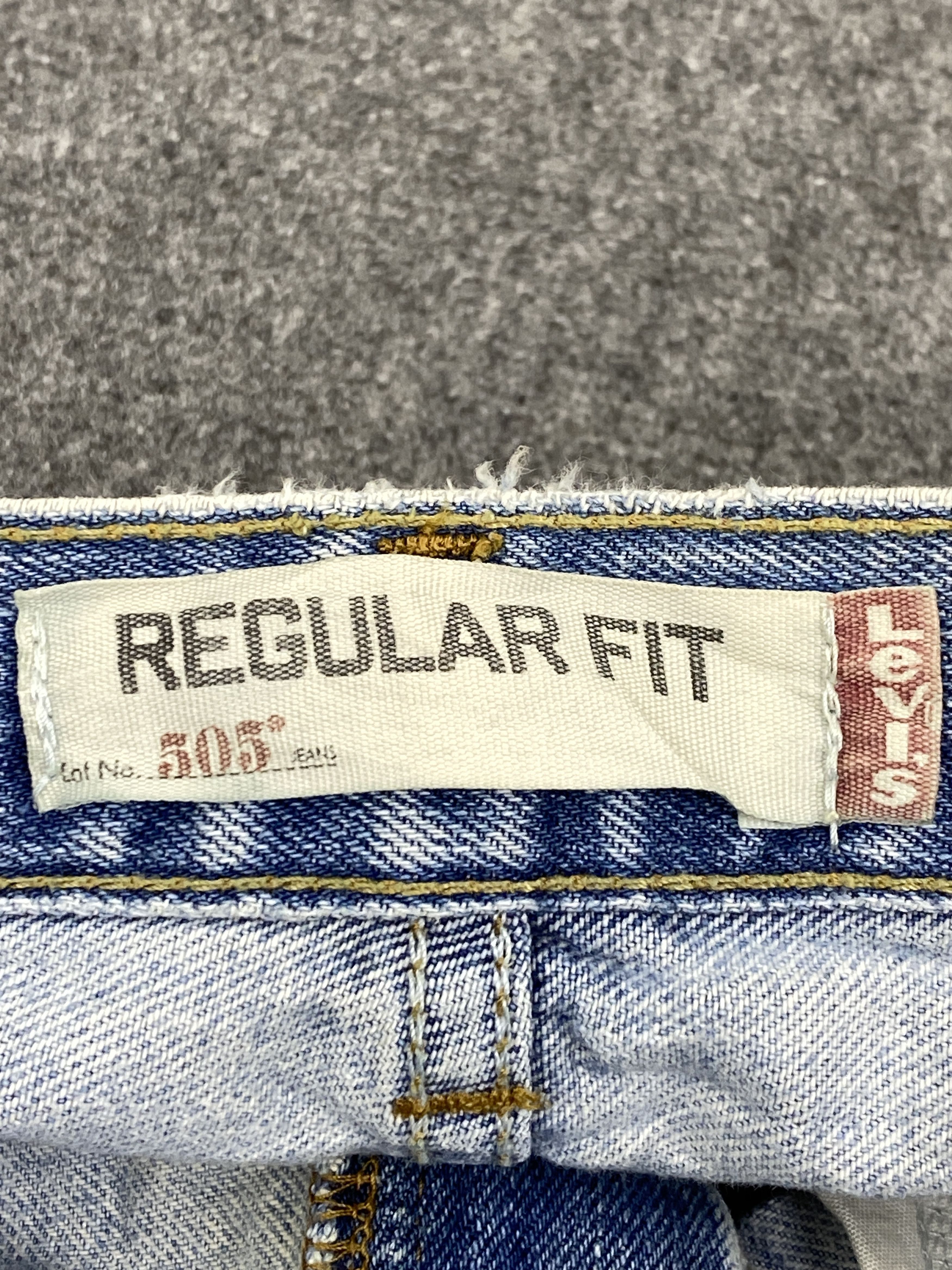 Levi's Vintage Levis 505 Light Washed Jeans DP2829 Size US 30 / EU 46 - 9 Thumbnail