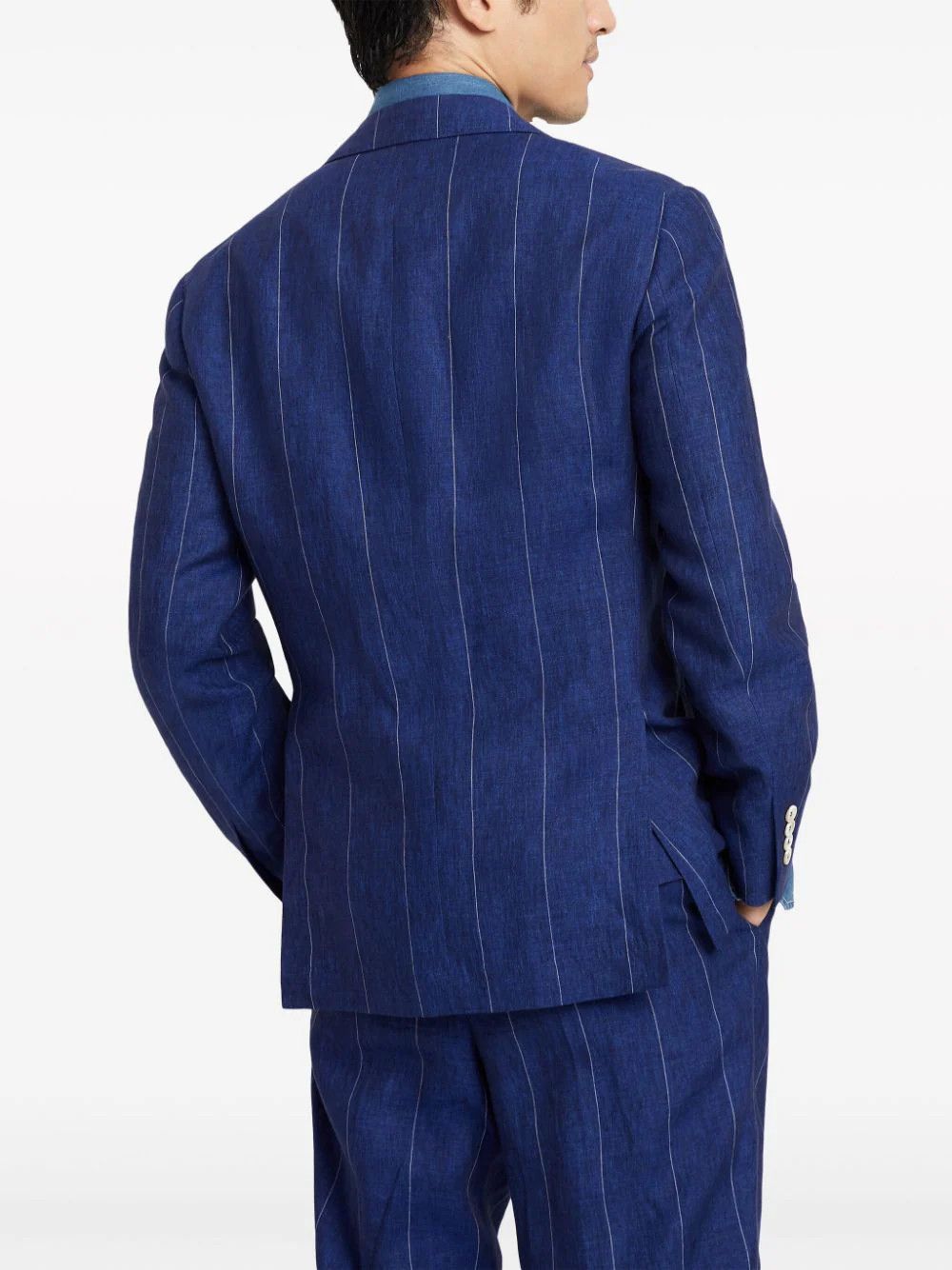 Brunello Cucinelli Suit in Dark Blue Size US M / EU 48-50 / 2 - 3 Thumbnail