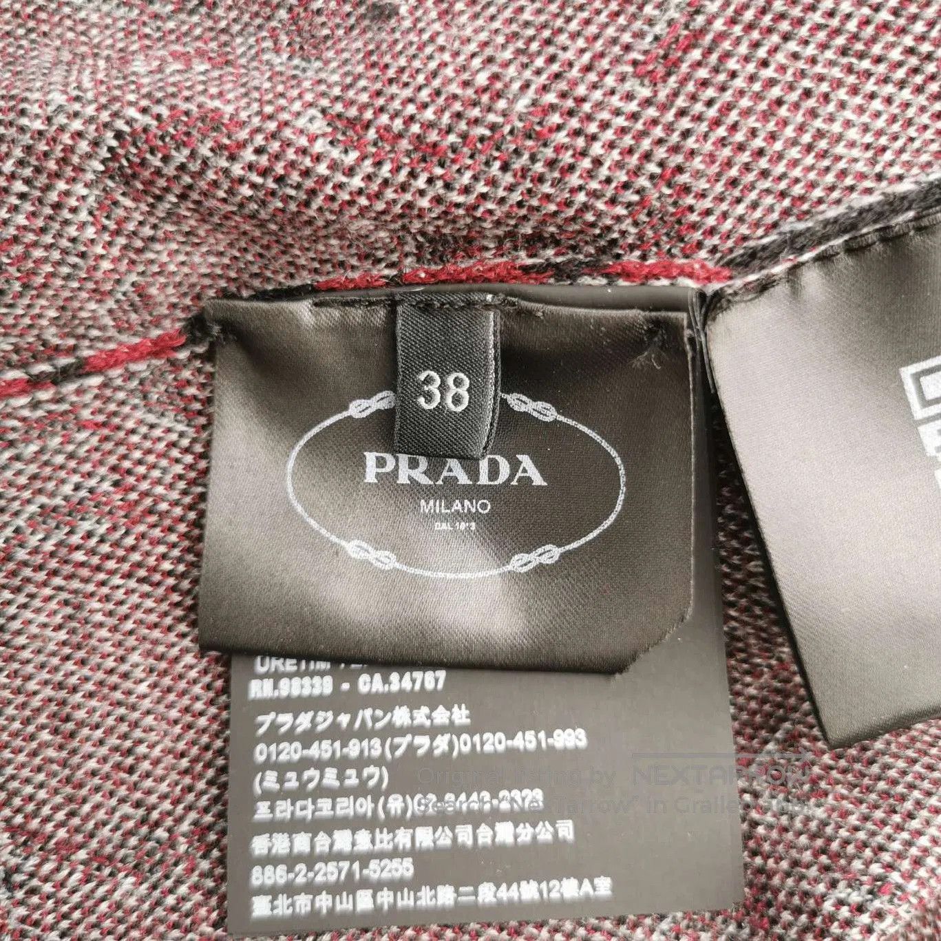 Prada Prada Colorful Patterned Turtleneck Sweater . Size S / US 4 / IT 40 - 5 Thumbnail