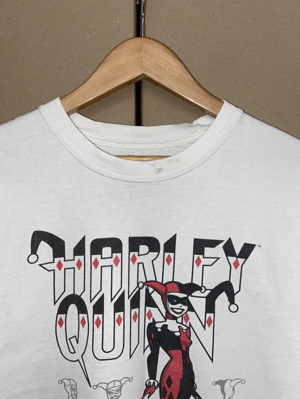 DC Comics RARE VINTAGE 1996 HARLEY QUINN DC TEE T SHIRT COMICS PROMO Size US L / EU 52-54 / 3 - 7 Thumbnail
