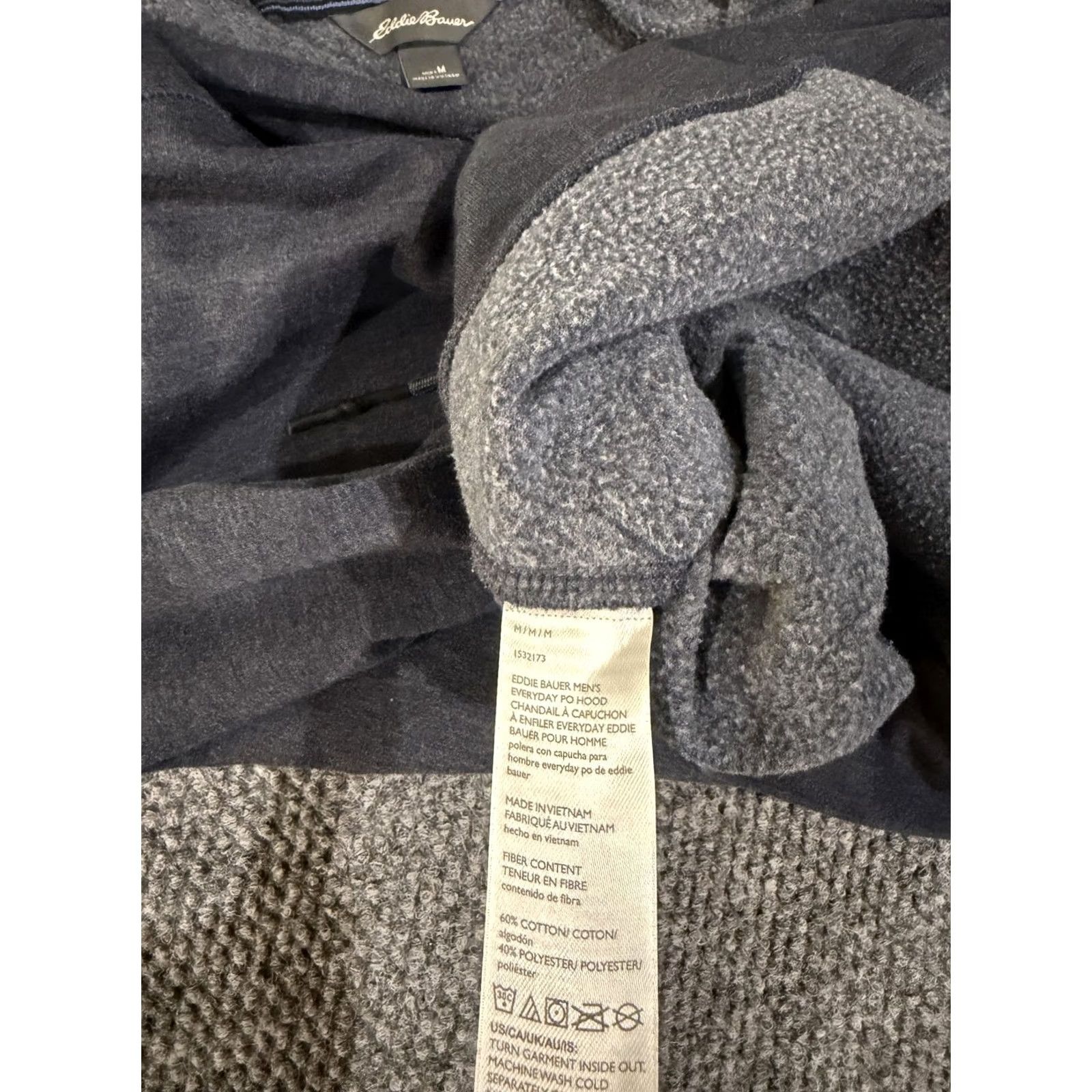Eddie Bauer Eddie Bauer Hoodie Mens M Gray Everyday PO Hood Fleece Kangaroo Pocket Size US M / EU 48-50 / 2 - 7 Thumbnail