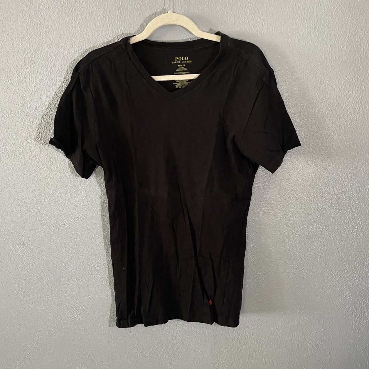Polo Ralph Lauren Black Polo Ralph Lauren V Neck T Shirt Men’s Size M Size US M / EU 48-50 / 2 - 1 Thumbnail