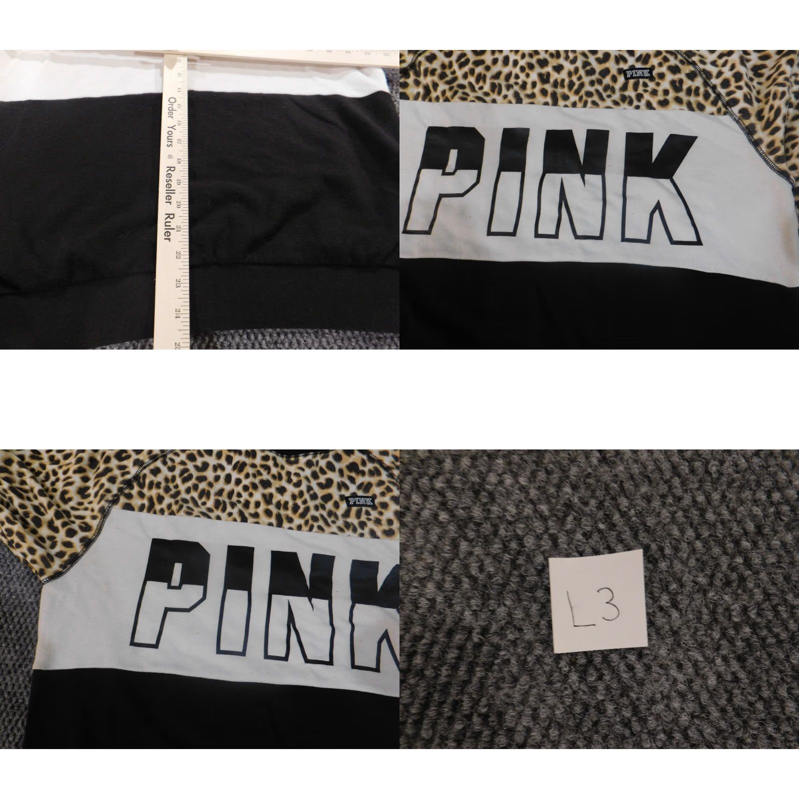 Victoria's Secret Victoria's Secret PINK Sweatshirt XS Womens Pullover Crew Neck Solid Pink Modern All Seasons Activewear Regular Fit Graphic: Ruffle Accent Size XS / US 0-2 / IT 36-38 - 9 Thumbnail