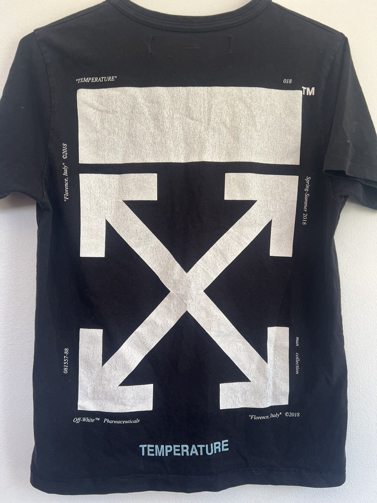 Off-White Off white Caravaggio TEE Size US S / EU 44-46 / 1 - 8 Thumbnail