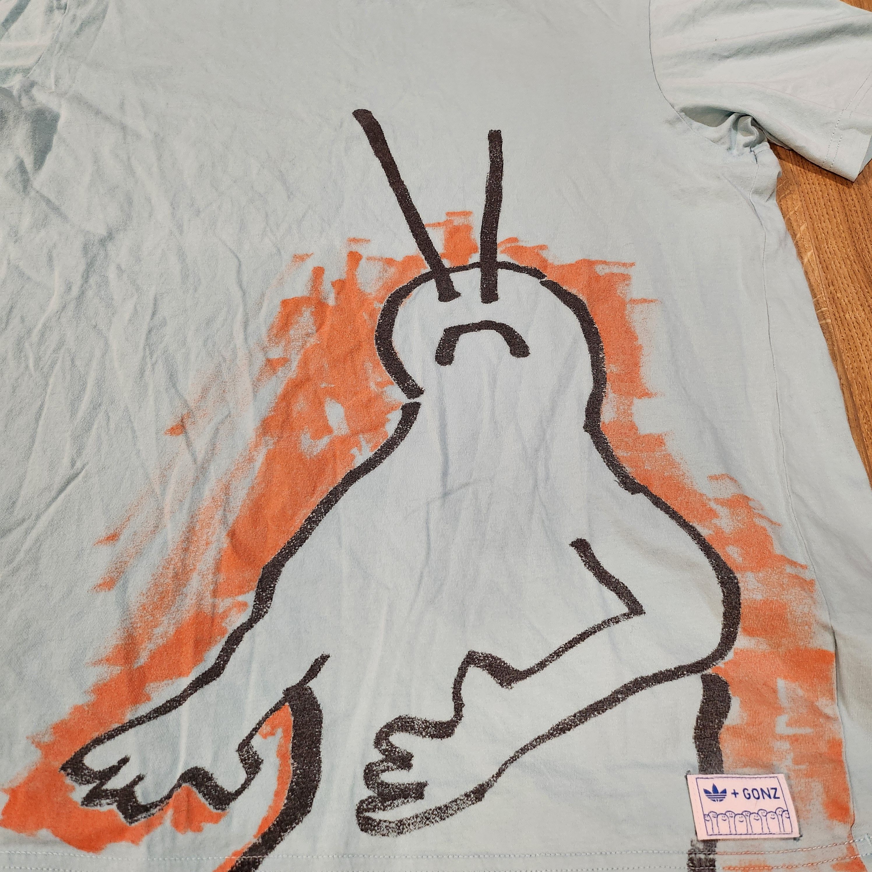 Adidas GONZ + ADIDAS LAZER TEE Size US L / EU 52-54 / 3 - 3 Thumbnail