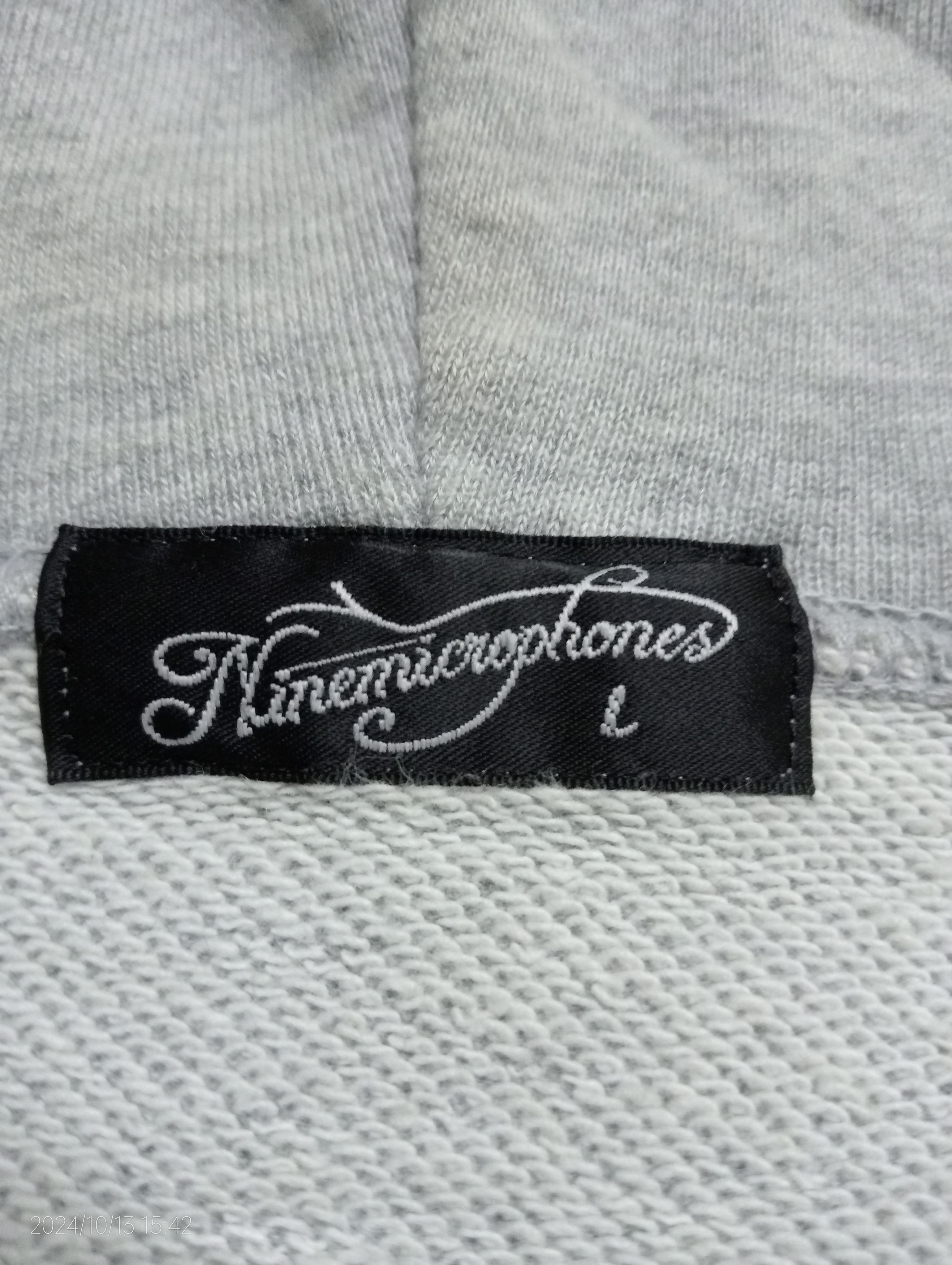 Japanese Brand The Nine Microphones Skull Pullover Hoodie Very Rare Size US L / EU 52-54 / 3 - 4 Thumbnail