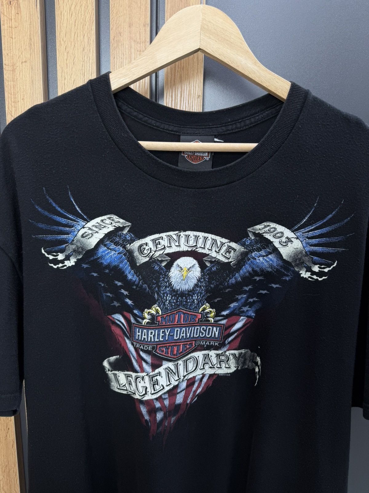 Harley Davidson Harley Davidson Genuine Legendary Eagle Graphic T Shirt XL Size US XL / EU 56 / 4 - 2 Thumbnail