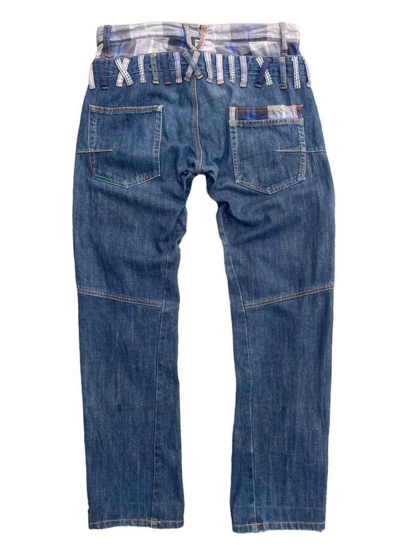 Japanese Brand Japanese Brand Double Waist Jeans Size US 33 - 7 Thumbnail