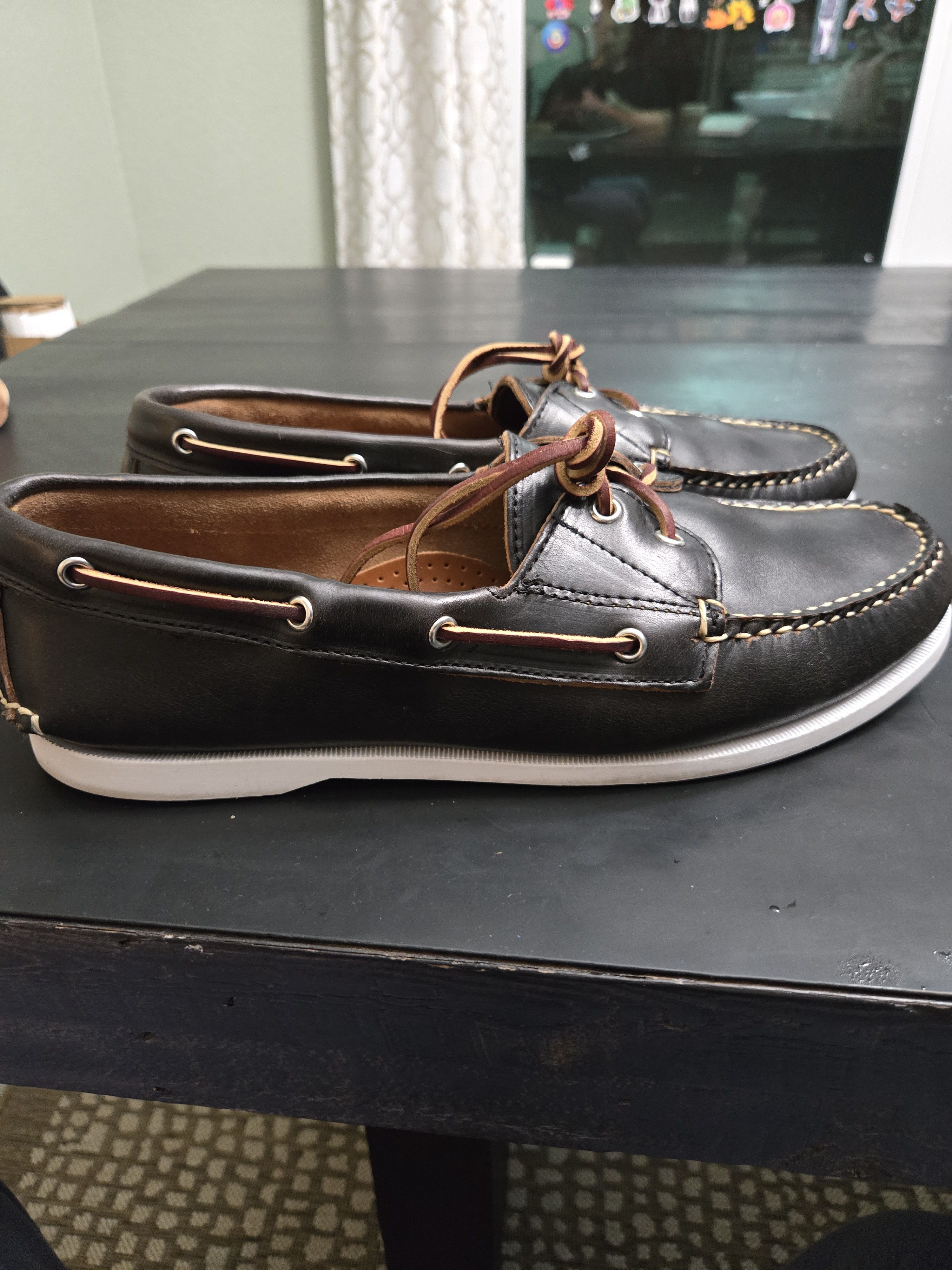 Rancourt & Co. 12E Horween CXL Boat Shoe- Rancourt & Co Size US 12 / EU 45 - 4 Thumbnail