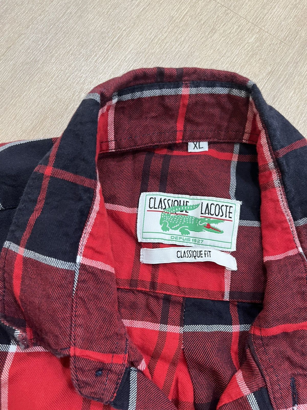 Lacoste Lacoste Dress Shirt Size US XL / EU 56 / 4 - 3 Thumbnail