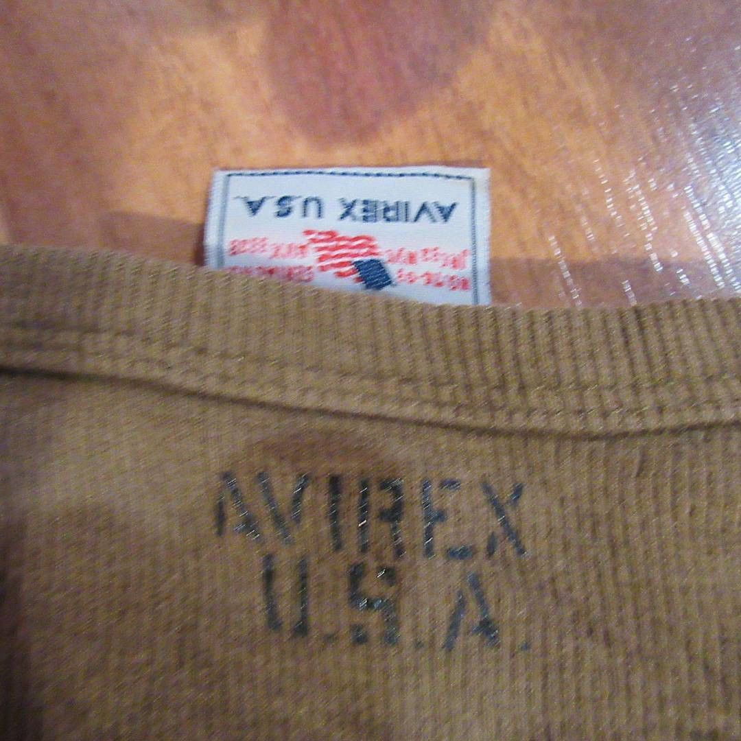 Avirex Avirex Basic Casual T shirt Army made in usa Size US M / EU 48-50 / 2 - 2 Thumbnail