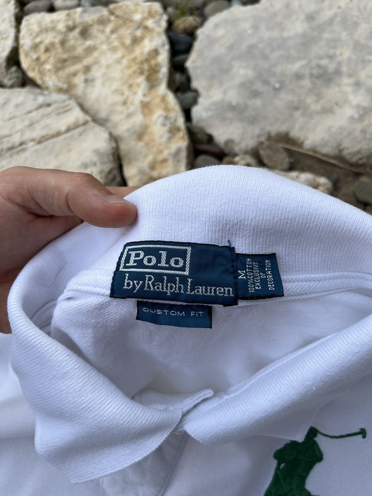 Polo Ralph Lauren × Ralph Lauren × Vintage Vintage Polo Ralph Lauren y2k Chief Keef big pony logo 3 tee Size US M / EU 48-50 / 2 - 11 Thumbnail