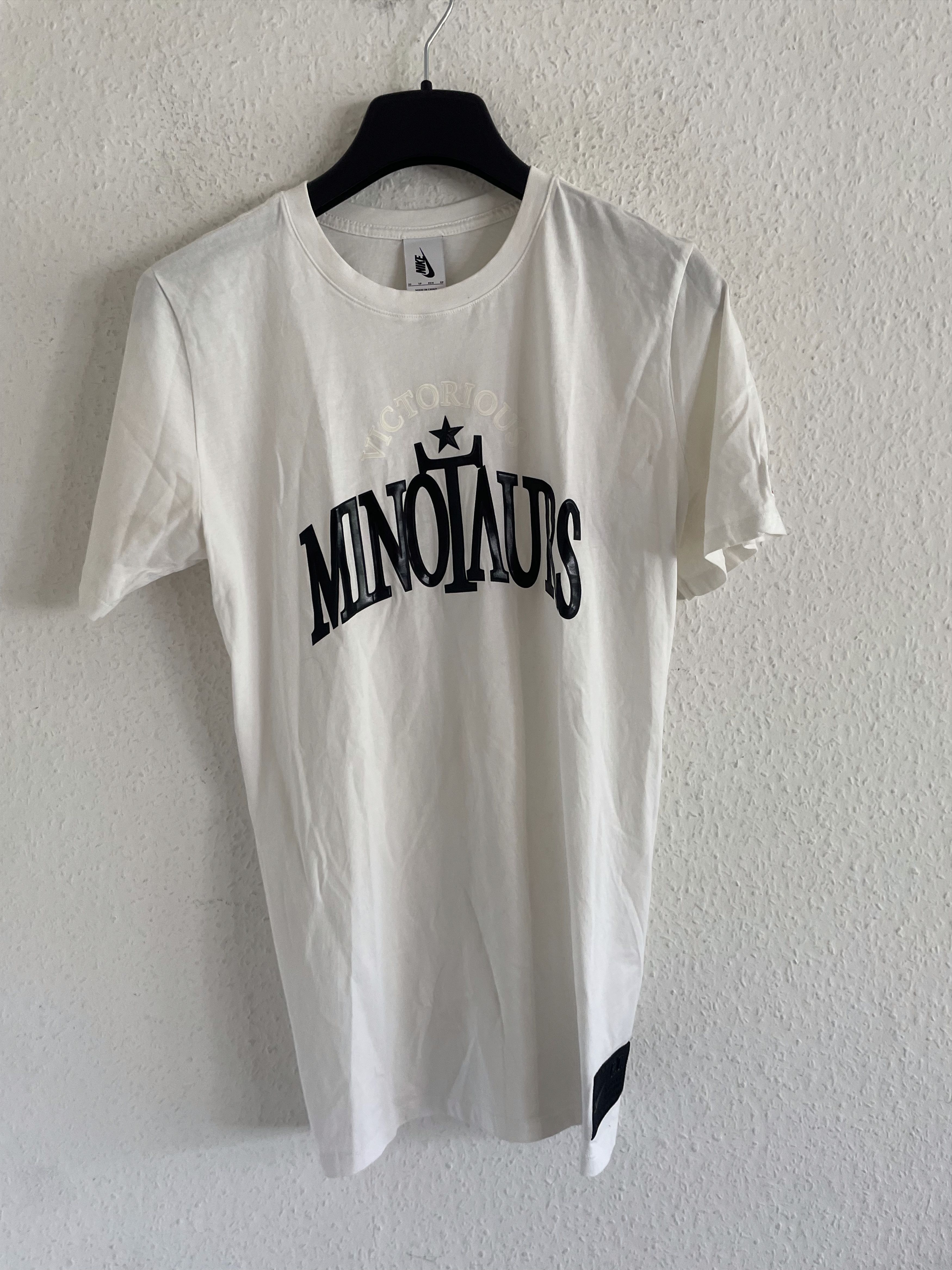 Nike × Riccardo Tisci Minotaurs Graphic T-Shirt White Size US XS / EU 42 / 0 - 1 Thumbnail