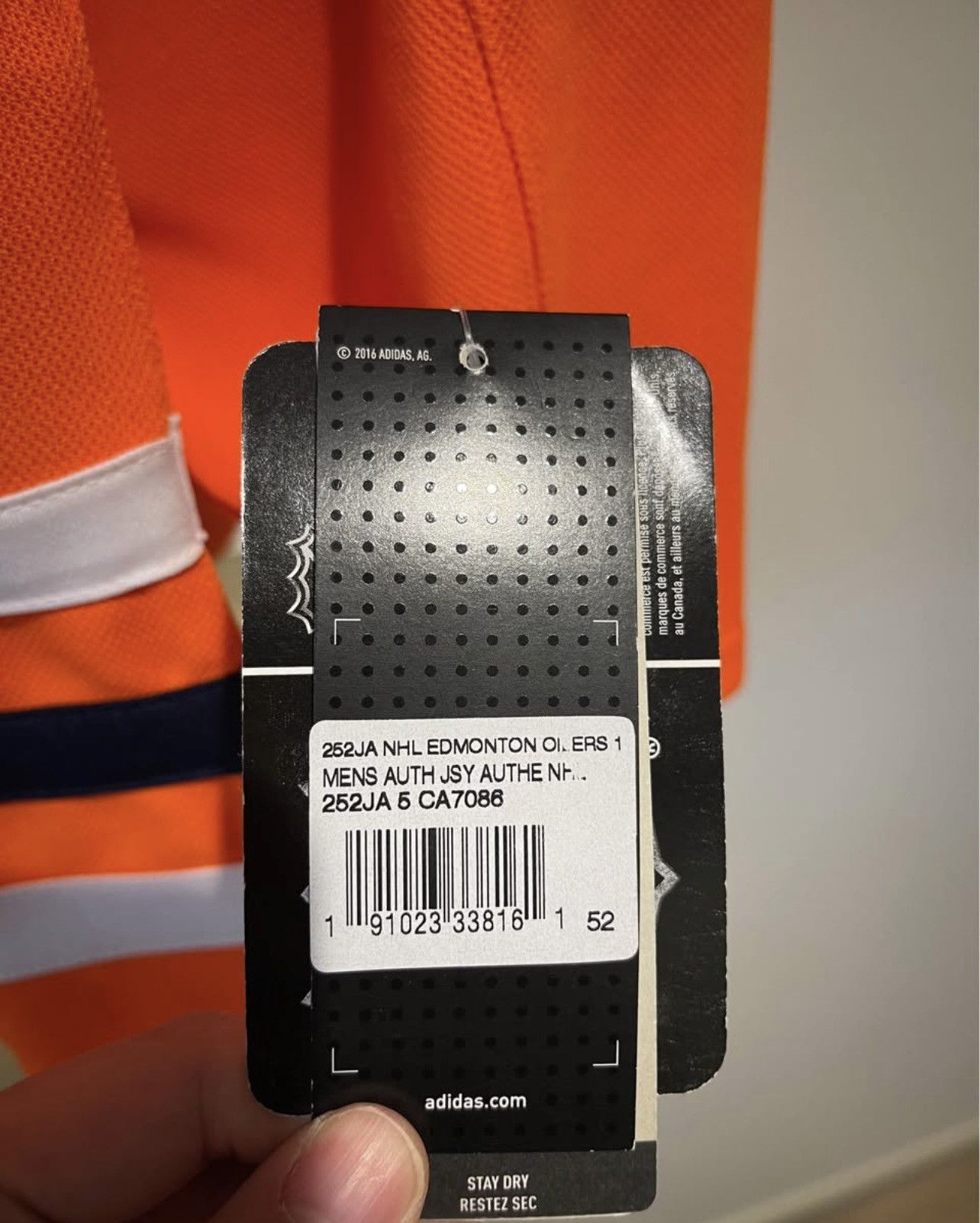 Adidas Edmonton Oilers NHL hockey jersey adidas Size US L / EU 52-54 / 3 - 4 Thumbnail