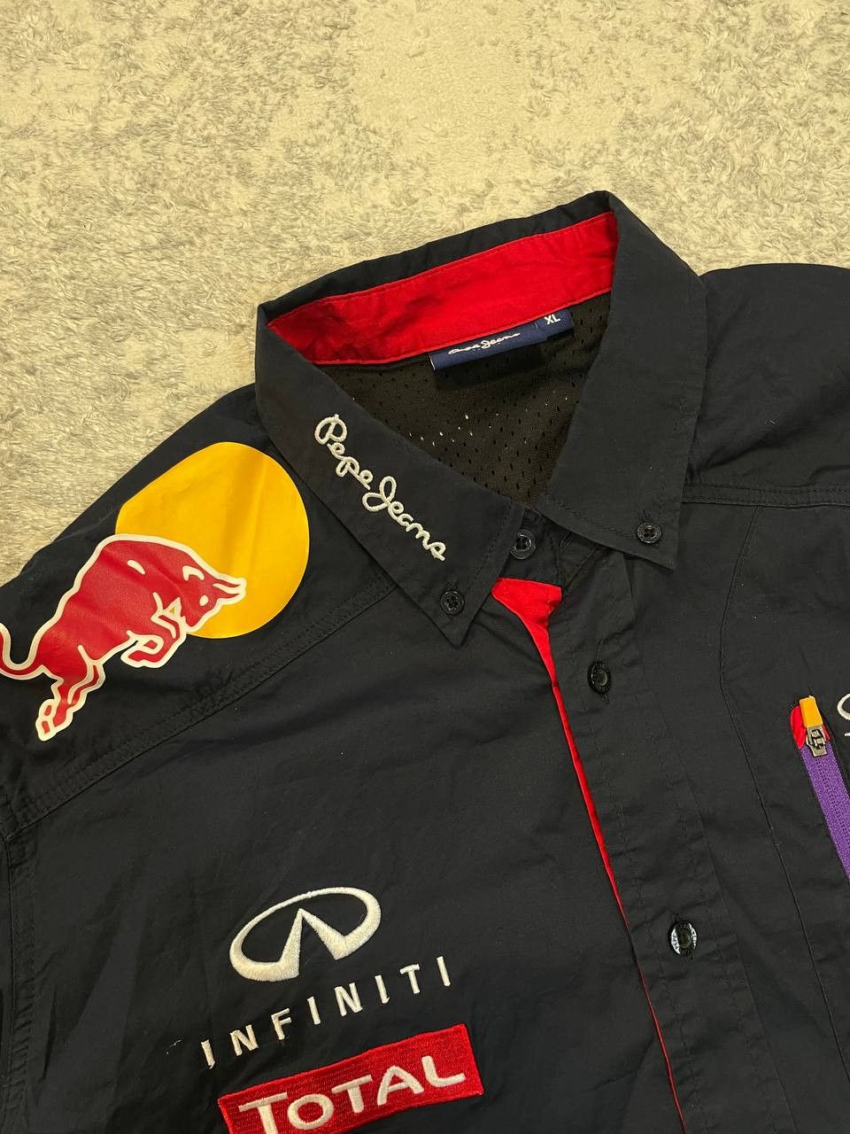 Red Bull Red Bull Racing F1 Team Shirt Infiniti Pepe Jeans Formula 1 Size US XL / EU 56 / 4 - 8 Thumbnail