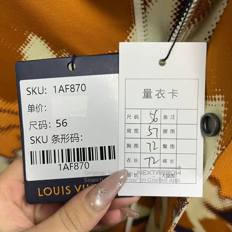 Louis Vuitton Louis Vuitton Red Map Print Casual Hooded Jacket Size US XL / EU 56 / 4 - 4 Thumbnail