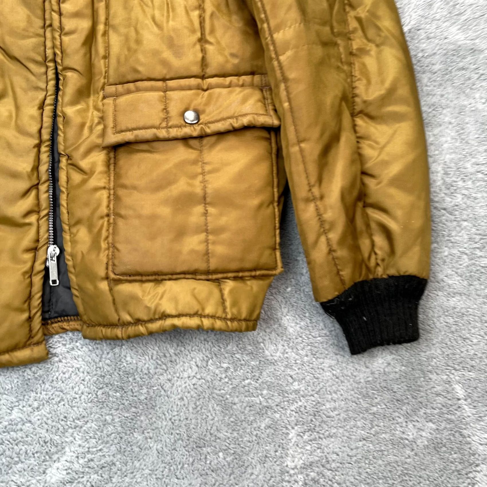 Walls VINTAGE Walls Jacket Mens Large Brown Parka Coat Insulated Full Zip Made USA Jacket Size US L / EU 52-54 / 3 - 2 Thumbnail