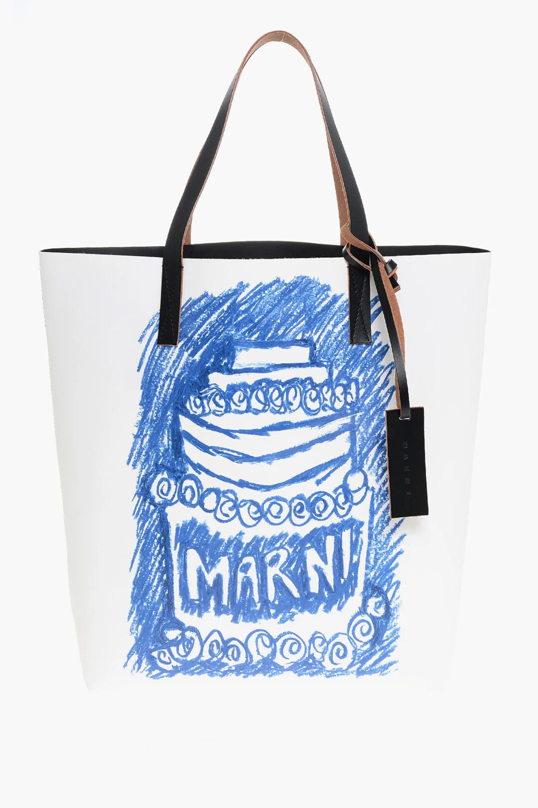 Marni og1mm0326 Size: OS / Rubber Shopping Bag in Multicolor Size ONE SIZE - 1 Thumbnail