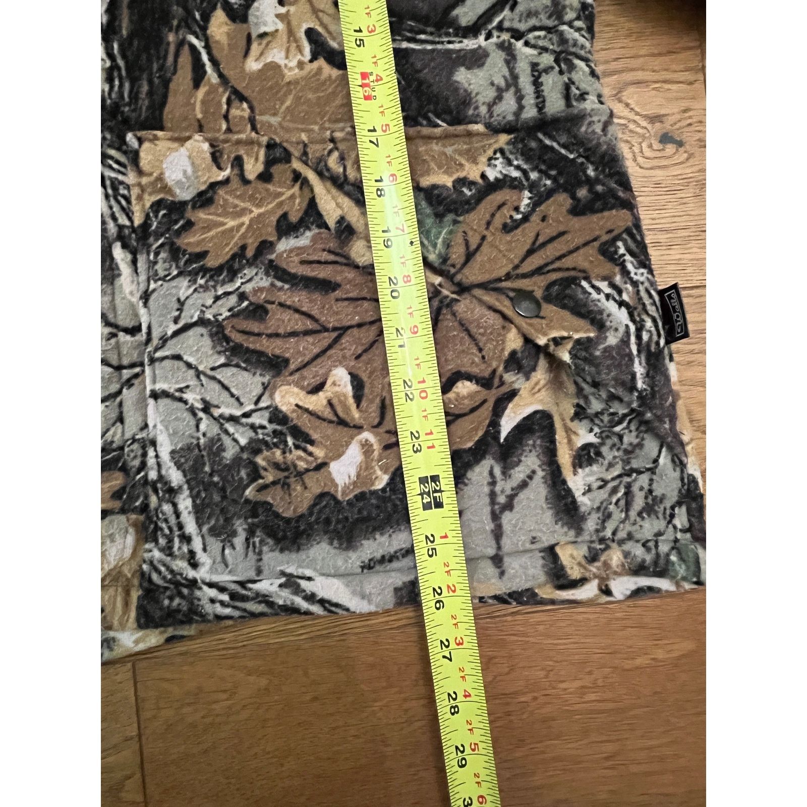 Vintage Walls Vintage Camo Leaf Pattern Fleece Jacket Made in USA XL Size US XL / EU 56 / 4 - 6 Thumbnail