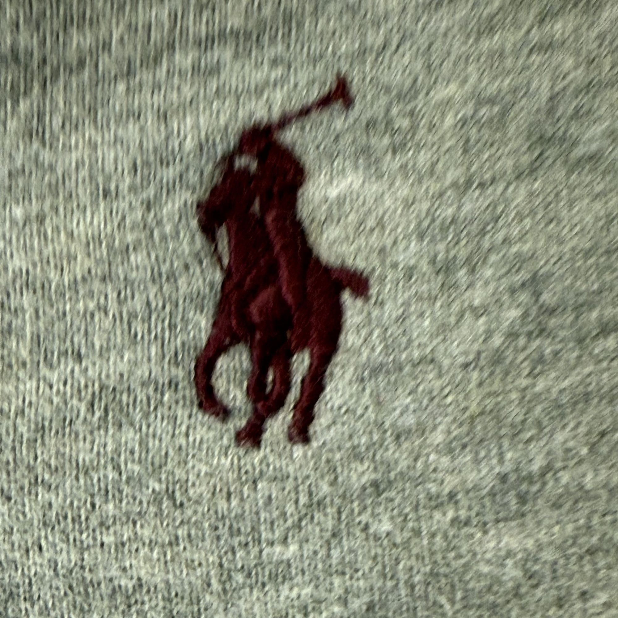 Polo Ralph Lauren Vtg Ralph Lauren Pullover Shawl Collar Polo LOGO Sweatshirt Size US M / EU 48-50 / 2 - 5 Thumbnail